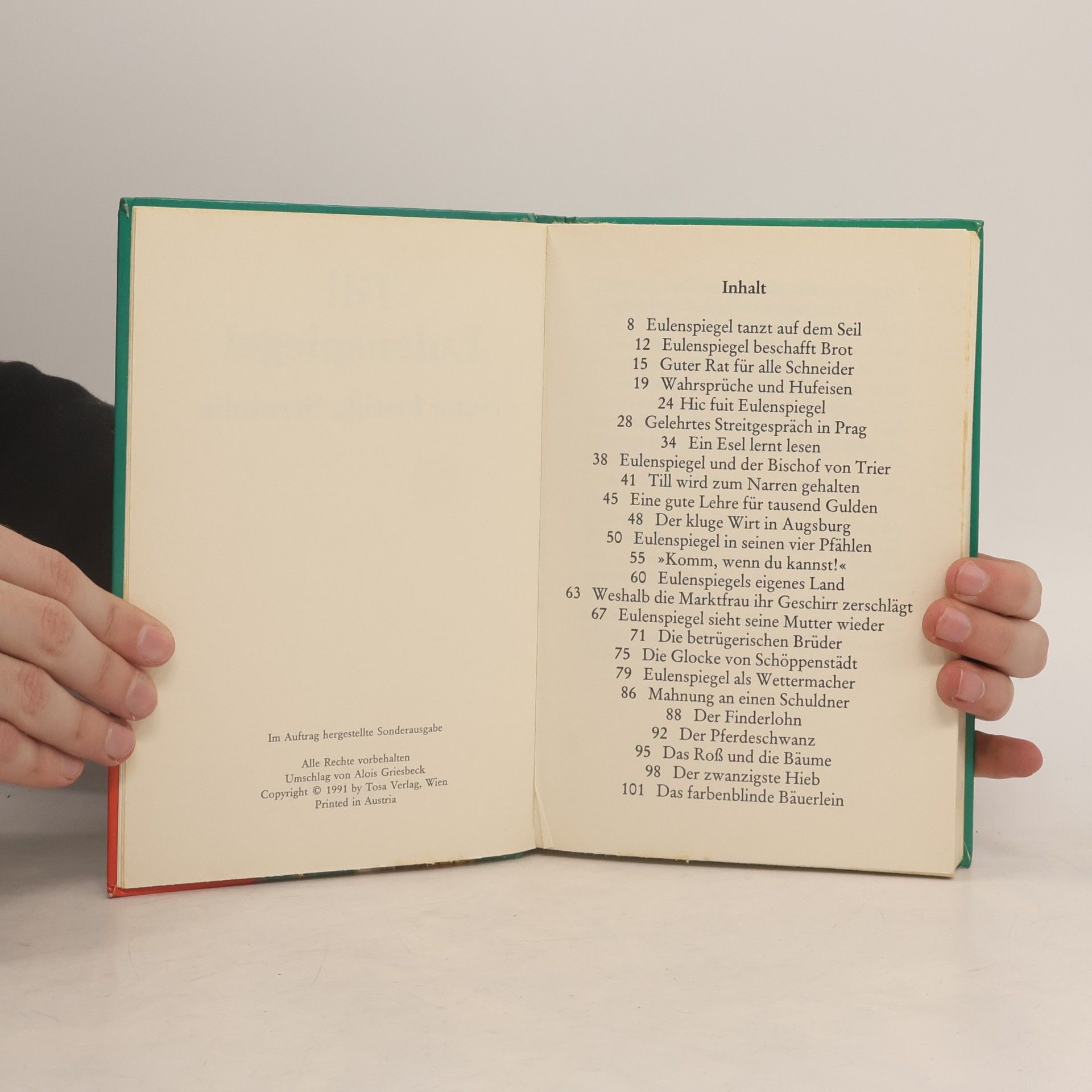 Alois Griesbeck Till Eulenspiegel. Neue lustige Streiche
