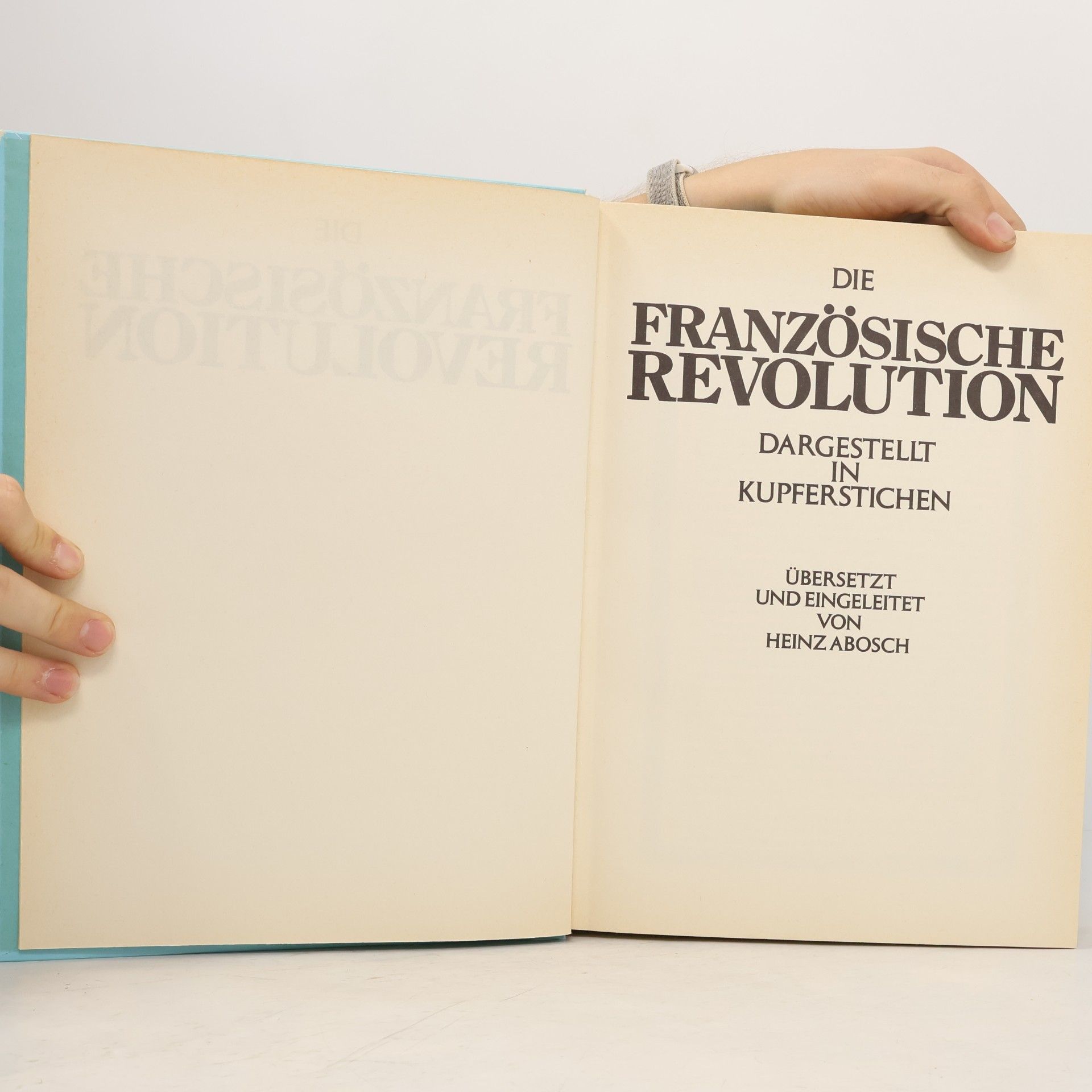 Heinz Abosch Die französische Revolution