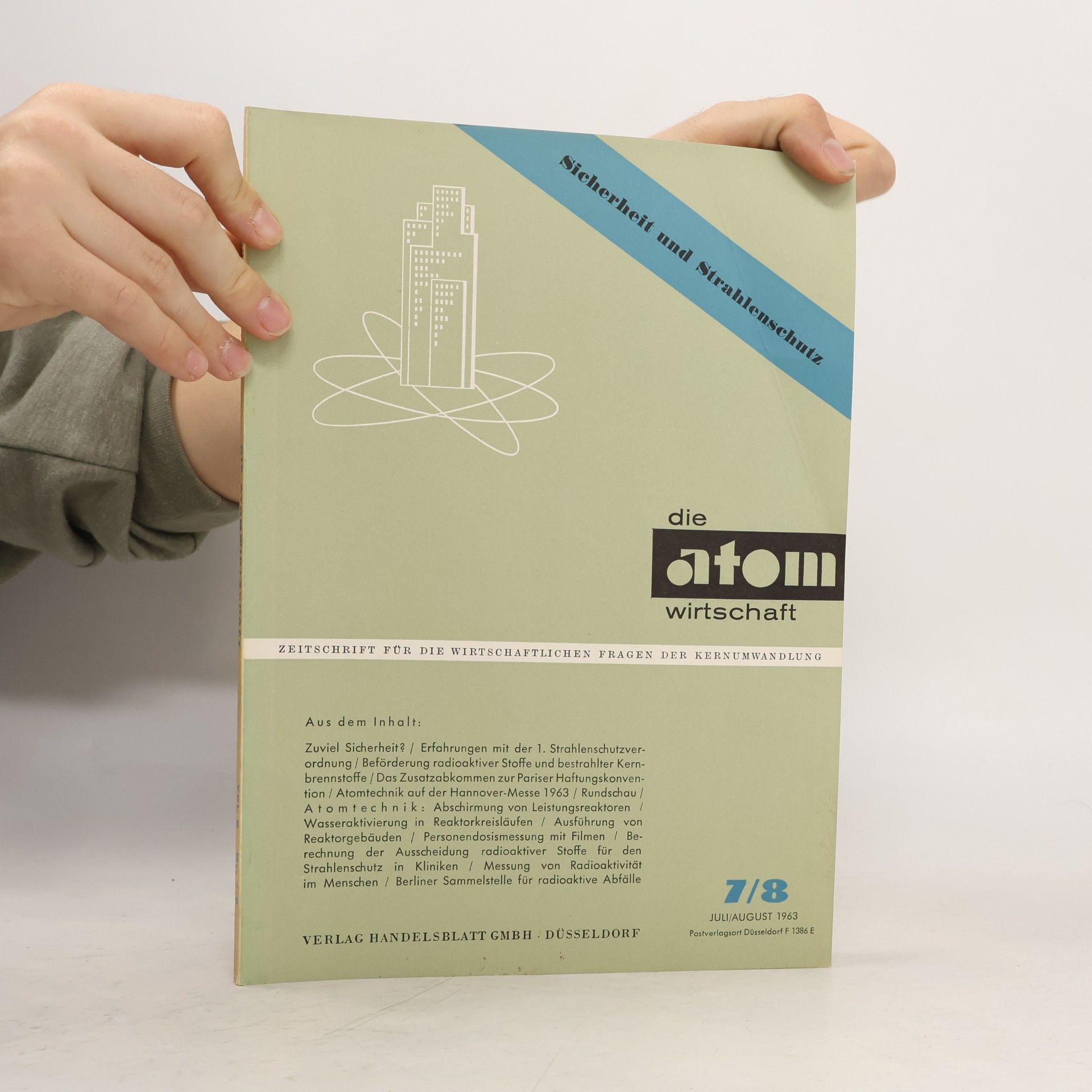 kolektiv Die Atomwirtschaft Vol. 8, Nr. 7/8