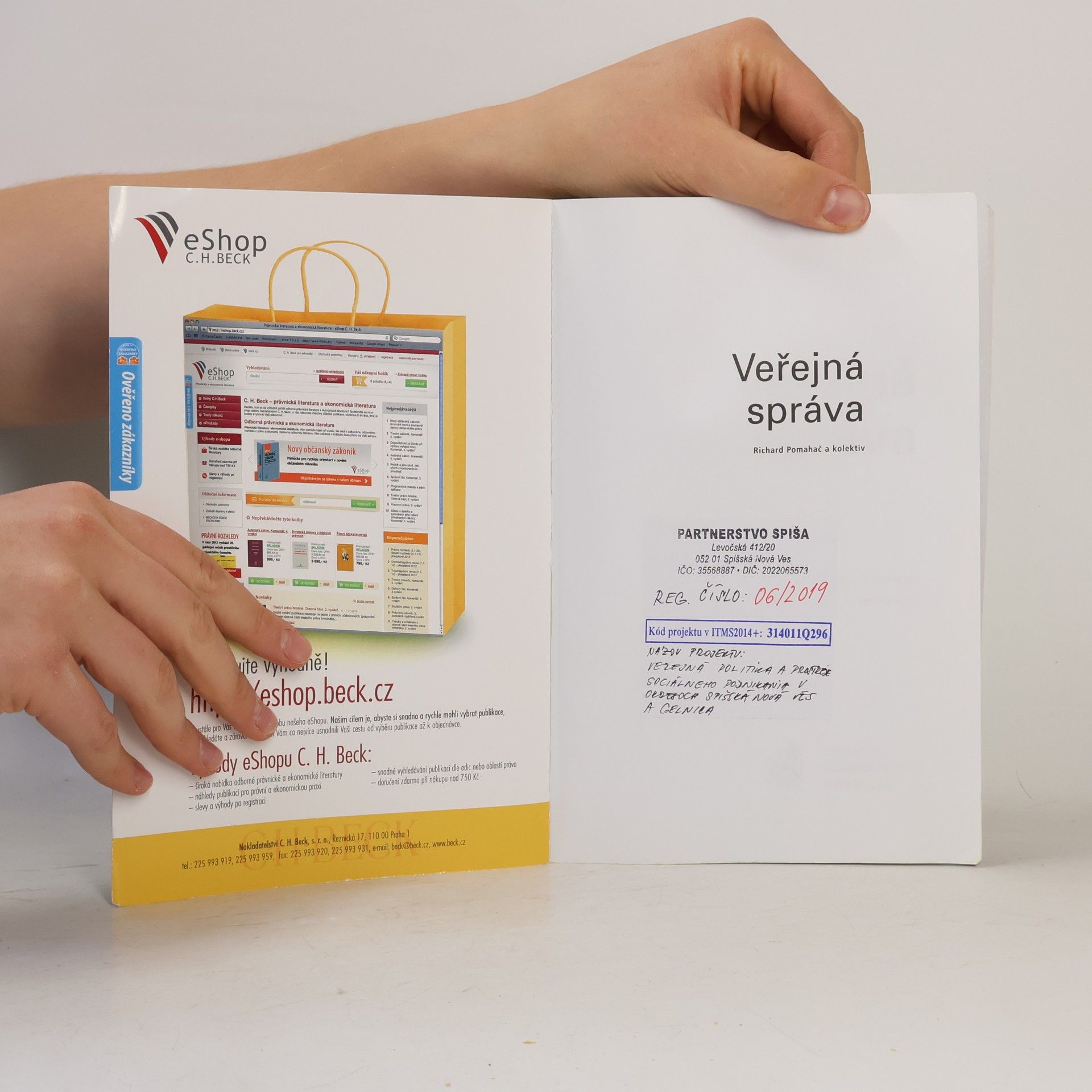 Richard Pomahač Veřejná správa