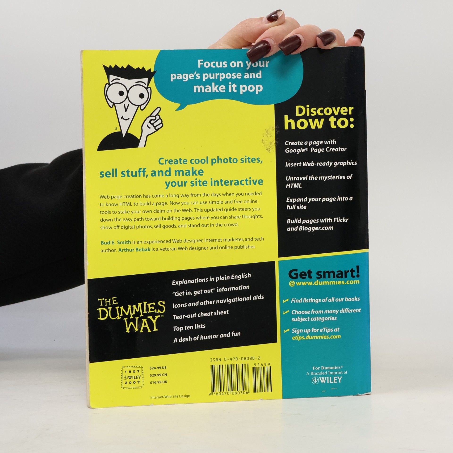 Bud E. Smith Creating Web Pages For Dummies, 8th Edition