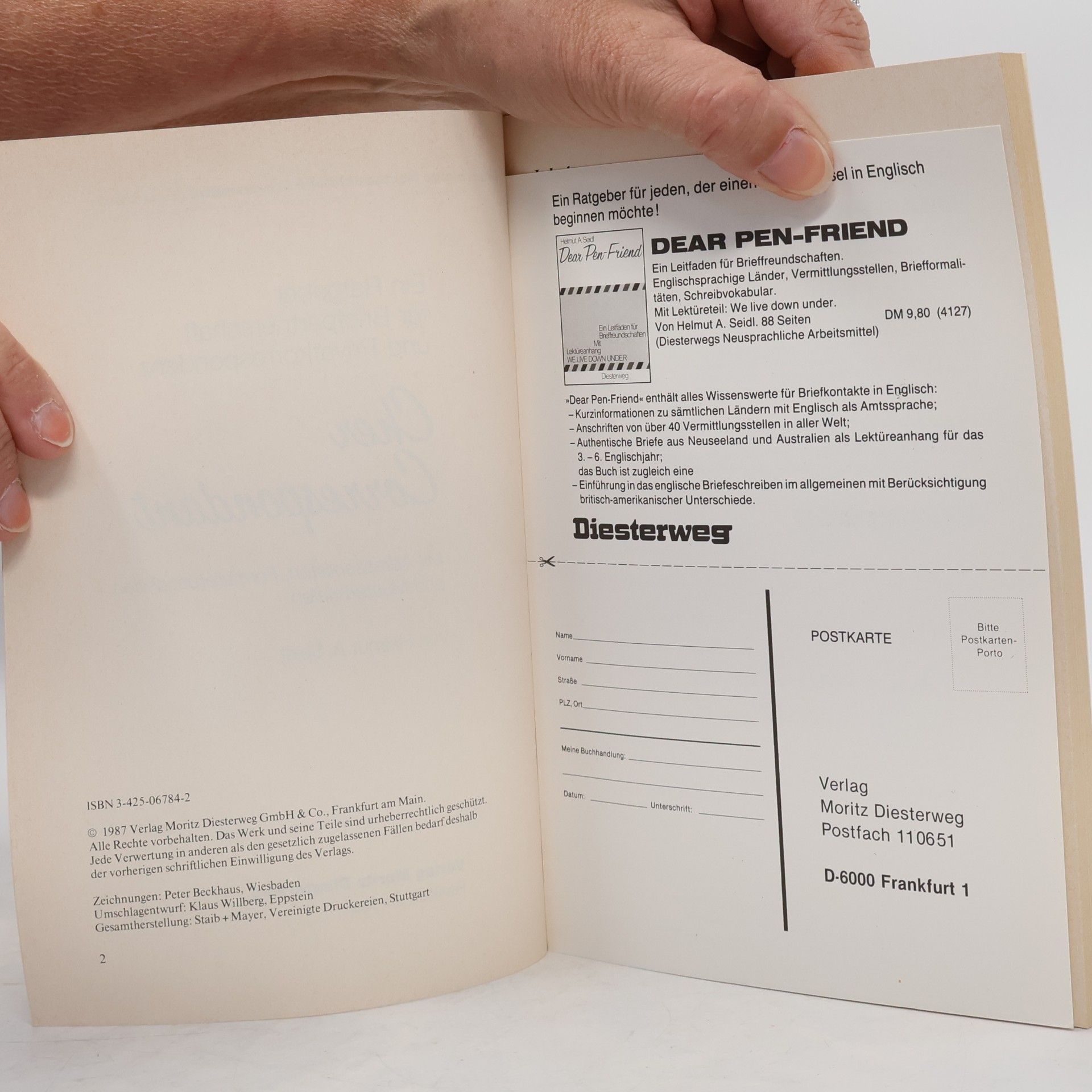 Helmut A. Seidl Cher Correspondant