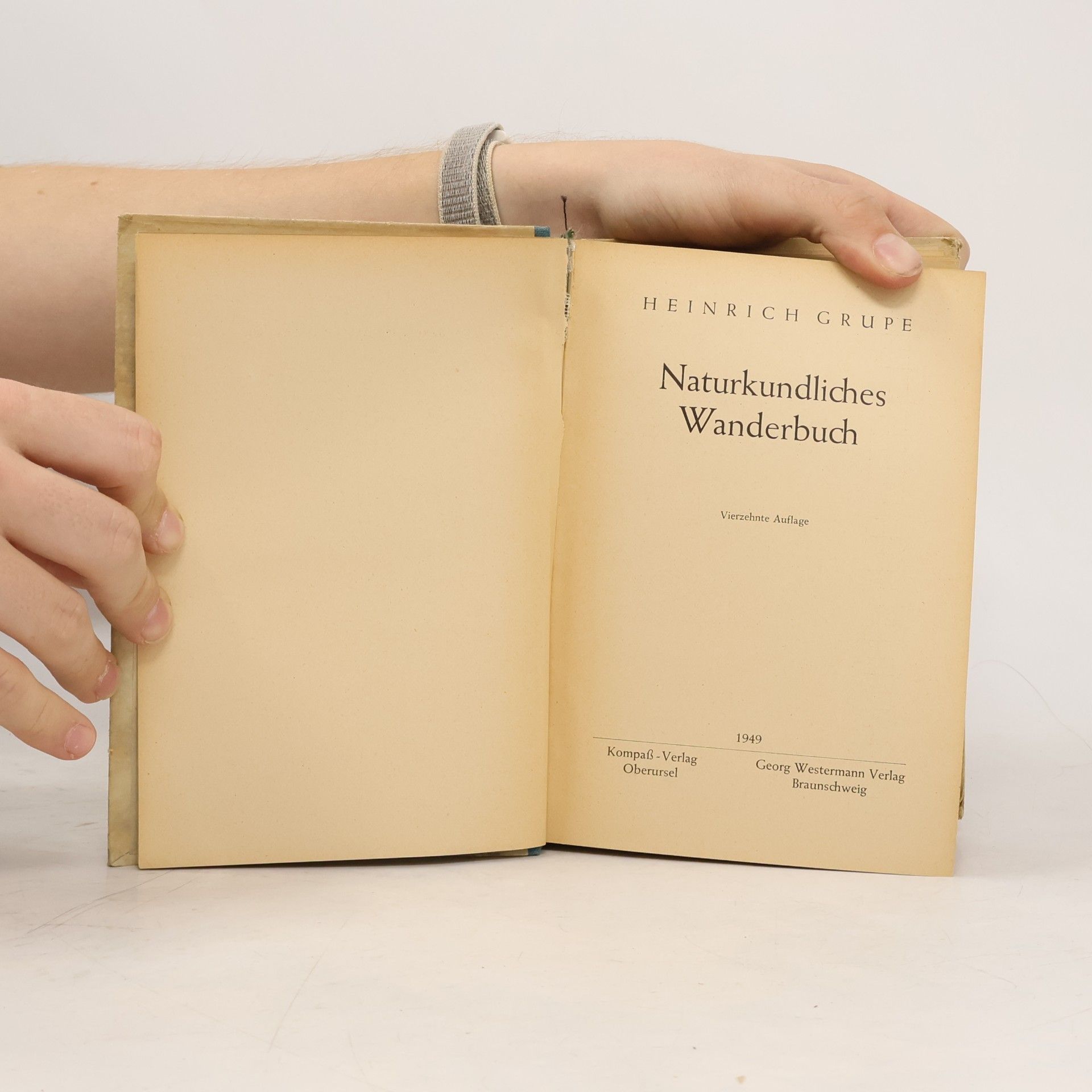 Grupe Naturkundliches Wanderbuch