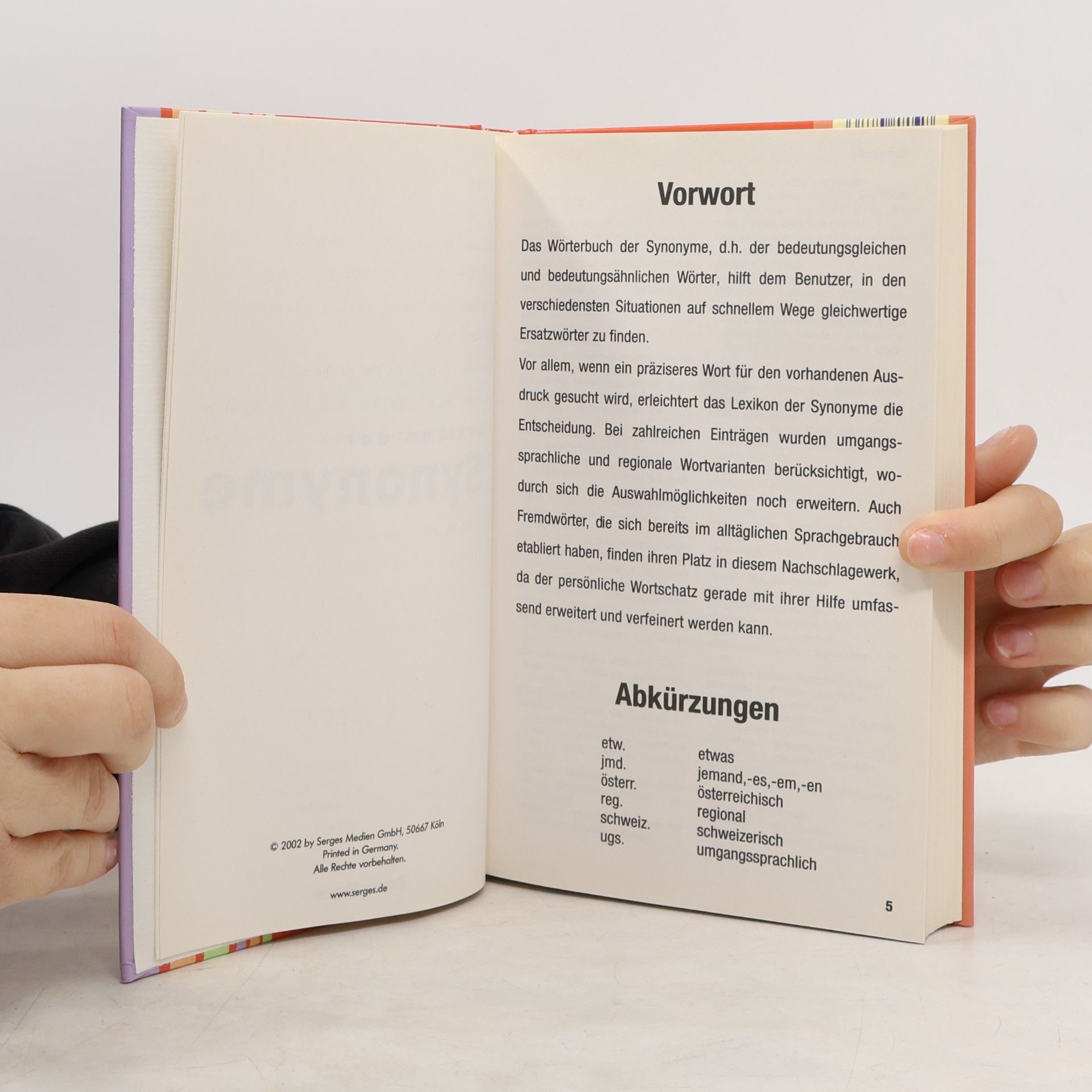 Autorenkollektiv Lexikon der Synonyme