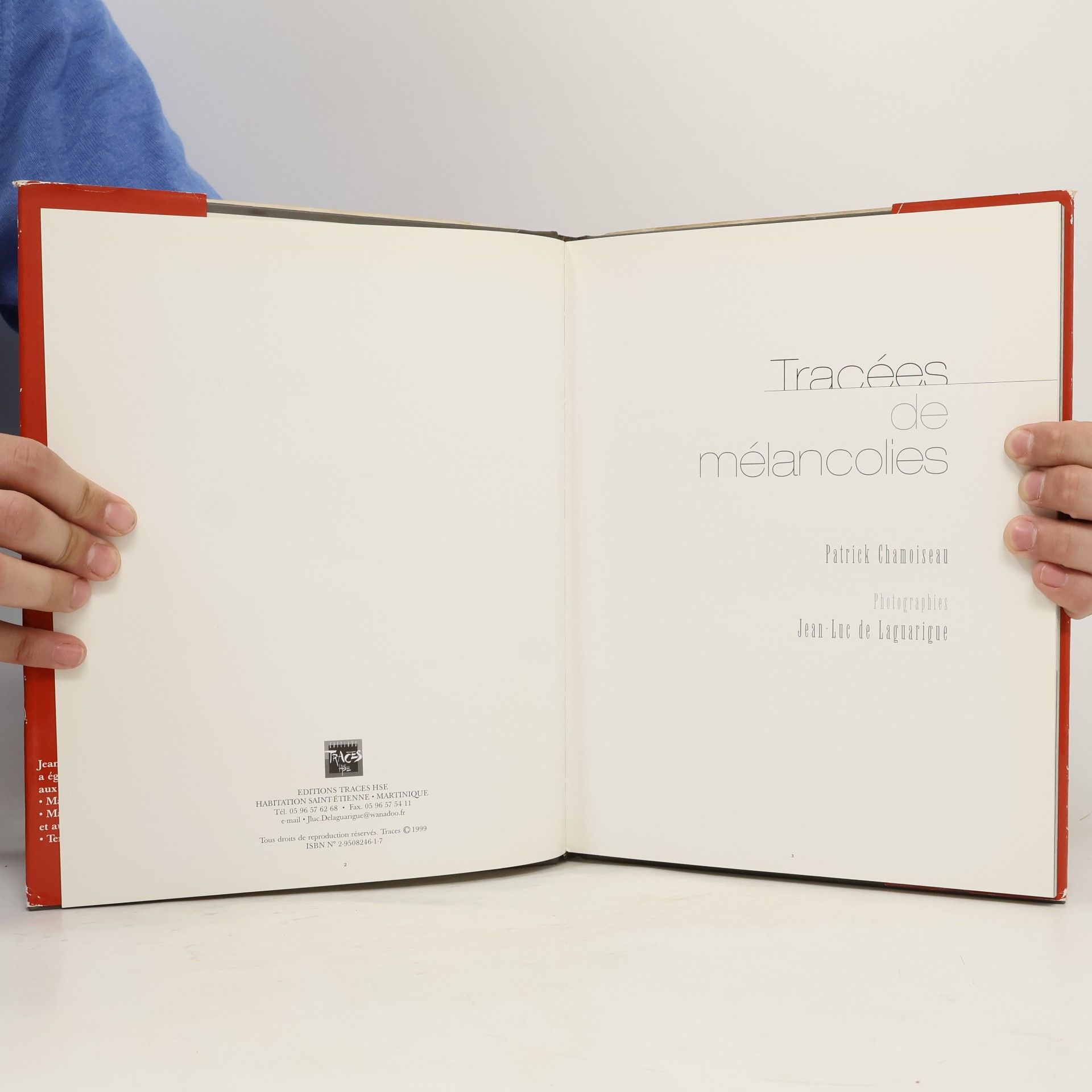 Patrick Chamoiseau Tracèes de mélancolies