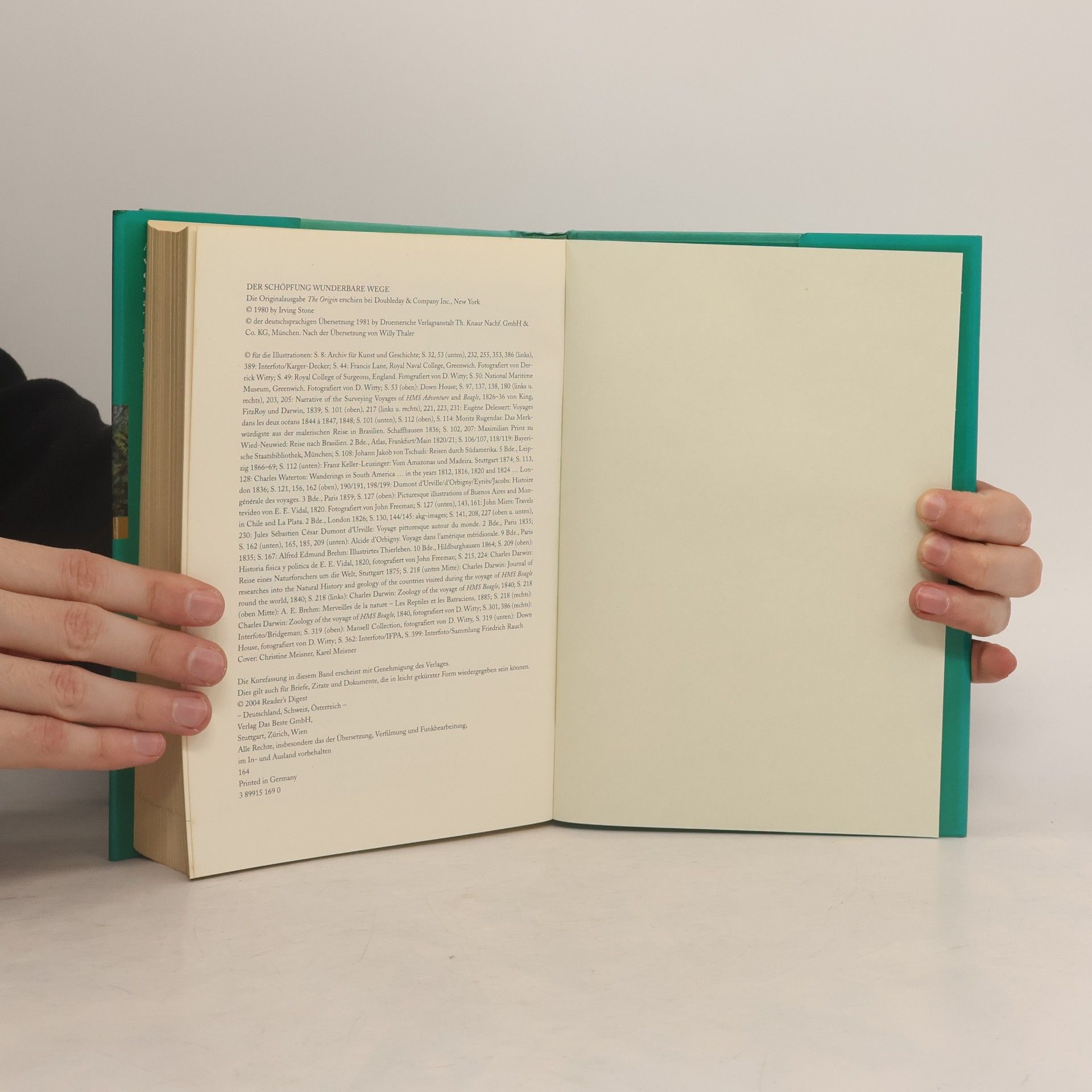 Irving Stone Der Schöpfung wunderbare Wege