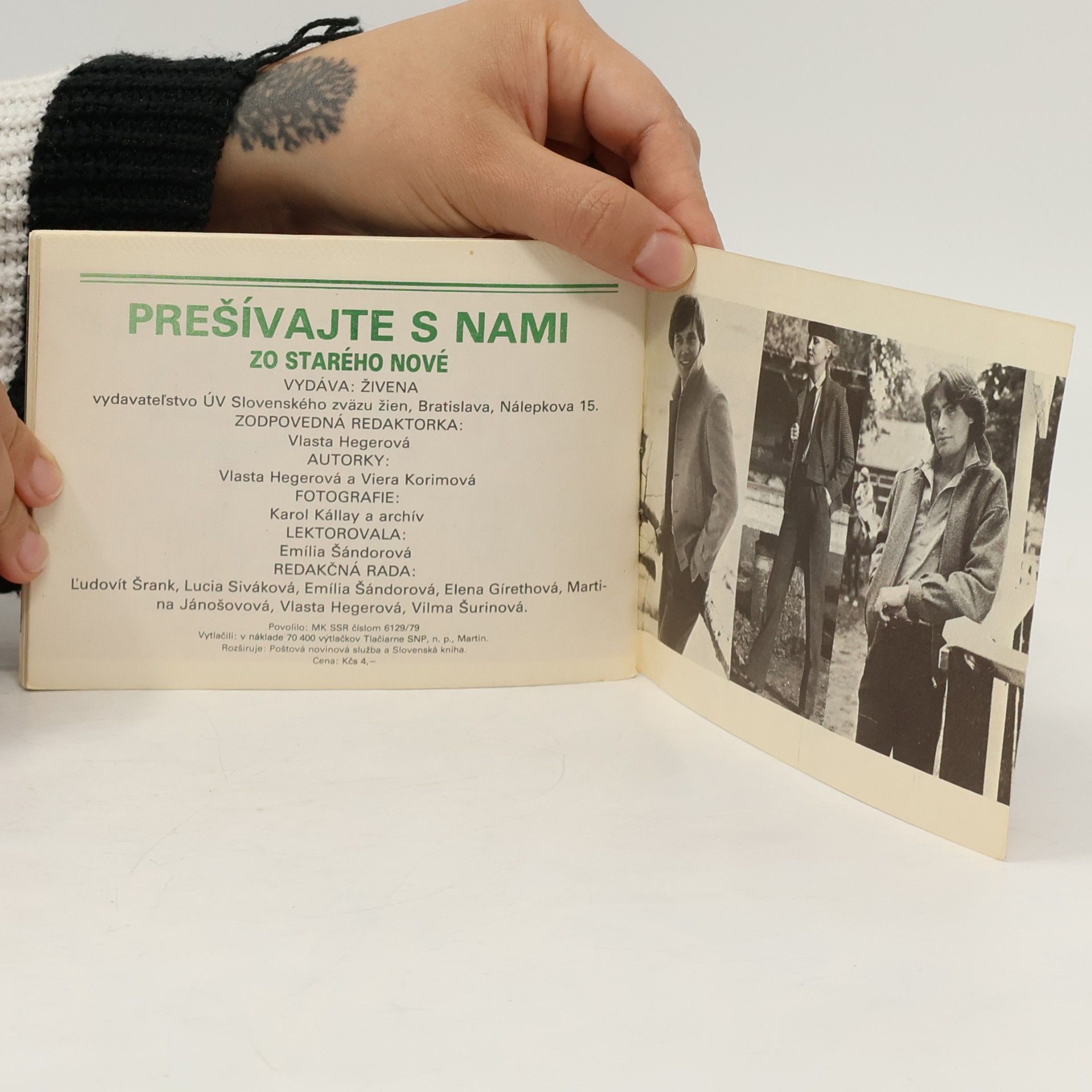 Various authors Prešívajte s nami zo starého nové