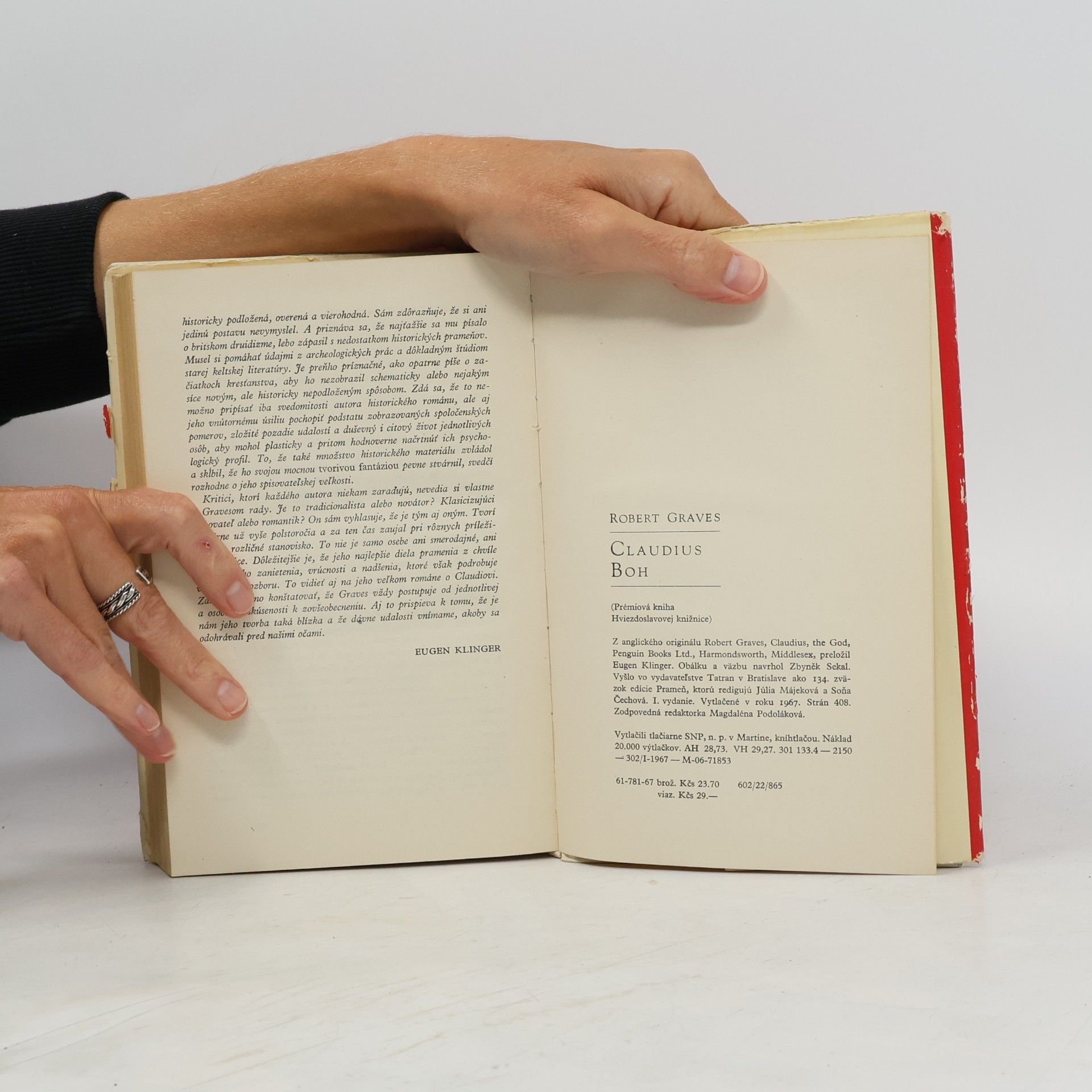 Robert Graves Claudius Boh
