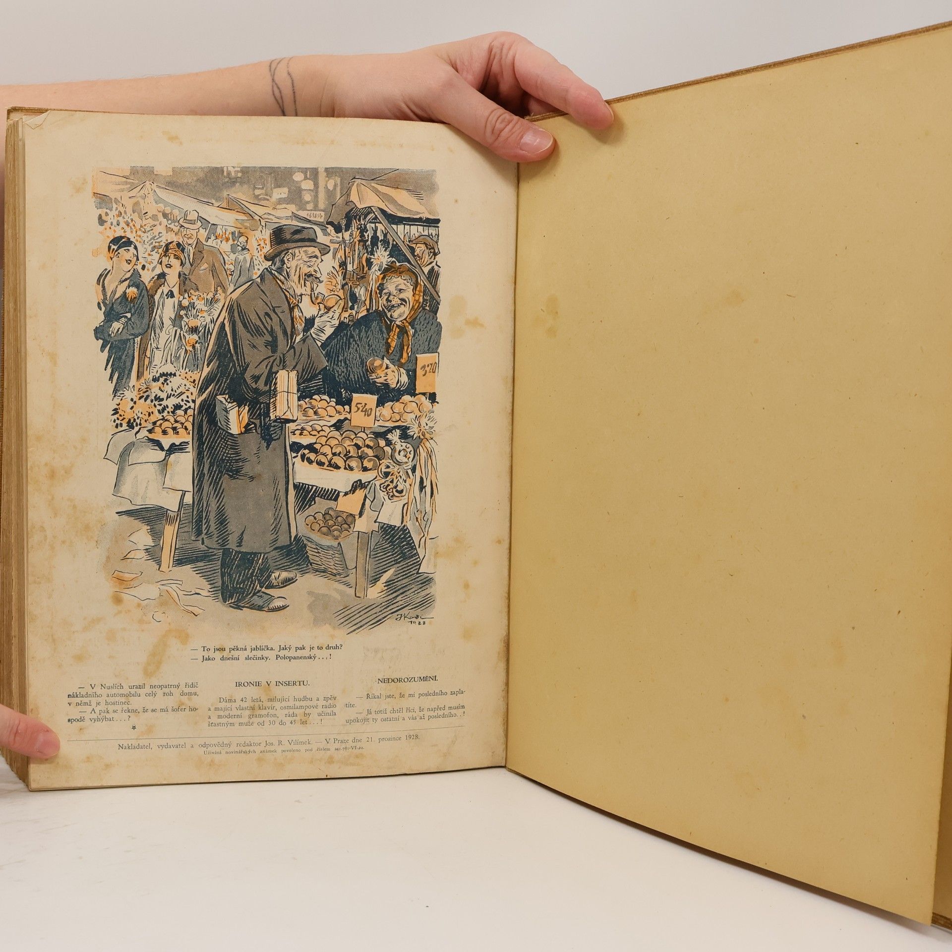 kolektiv Humoristické listy 1928