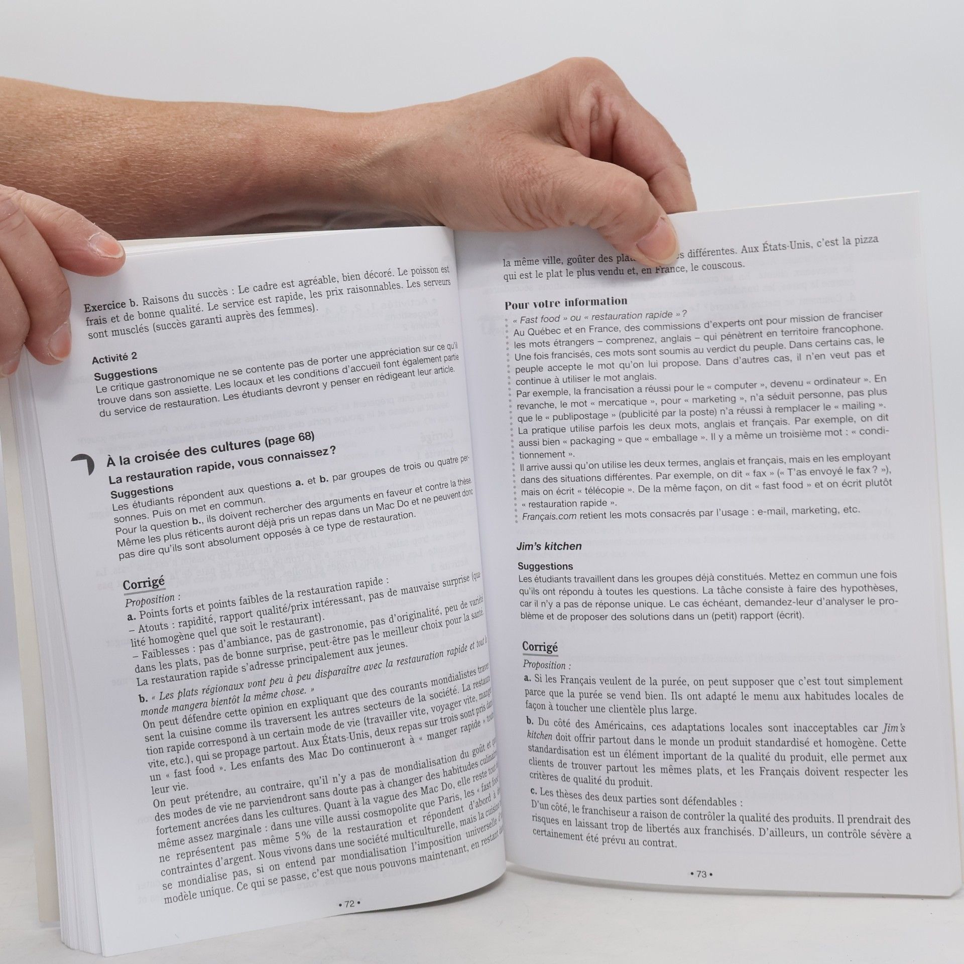 Jean-Luc Penfornis français.com - intermédiaire. Livre du professeur Guide pédagogique - méthode de français professionnel et des affaires