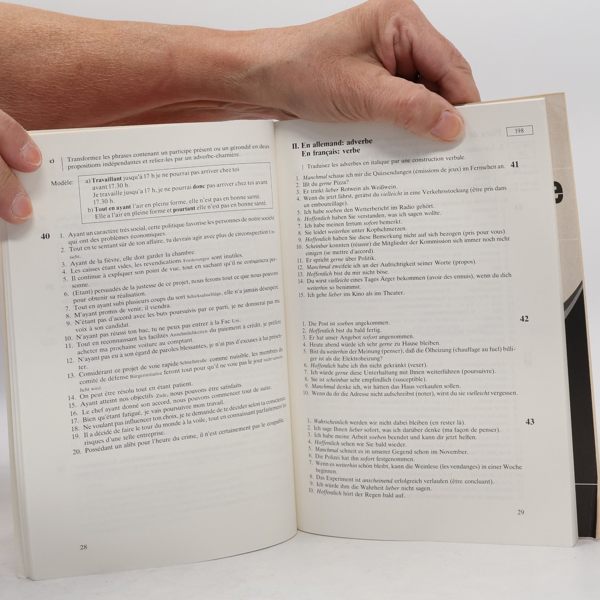Joachim Haas Französische Grammatik