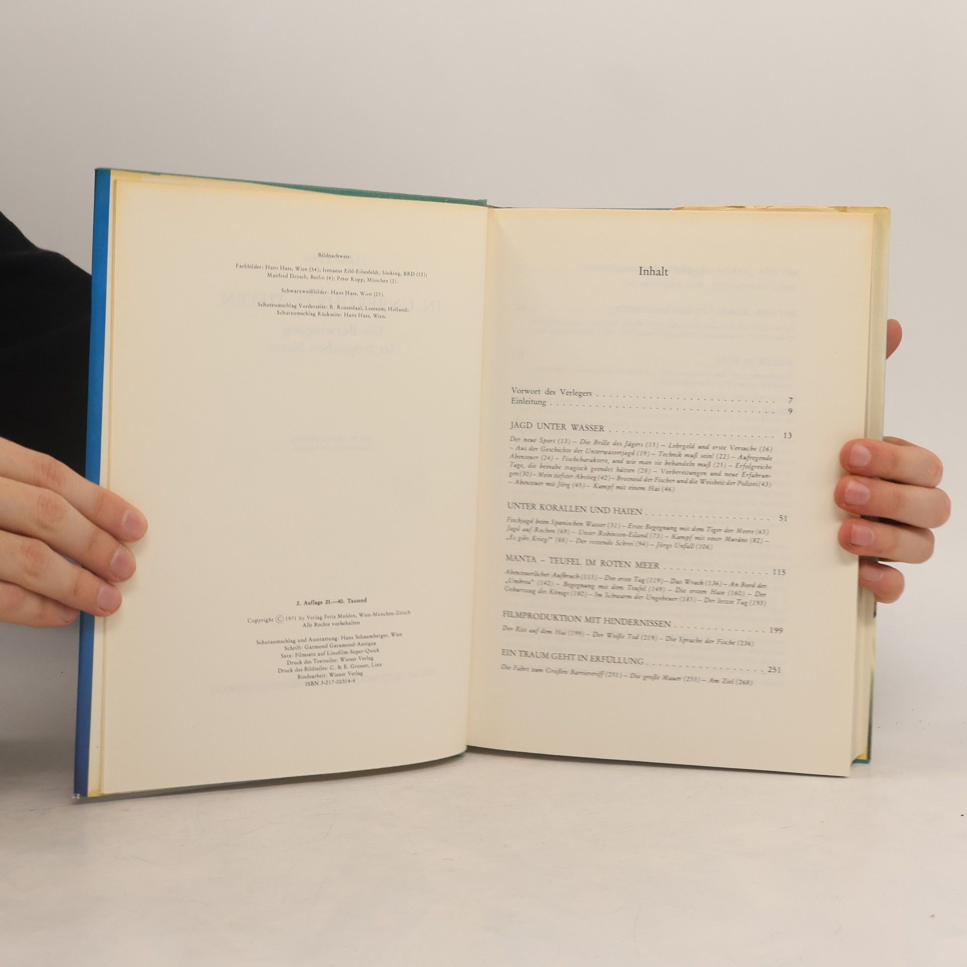 Hans Hass In unberührte Tiefen