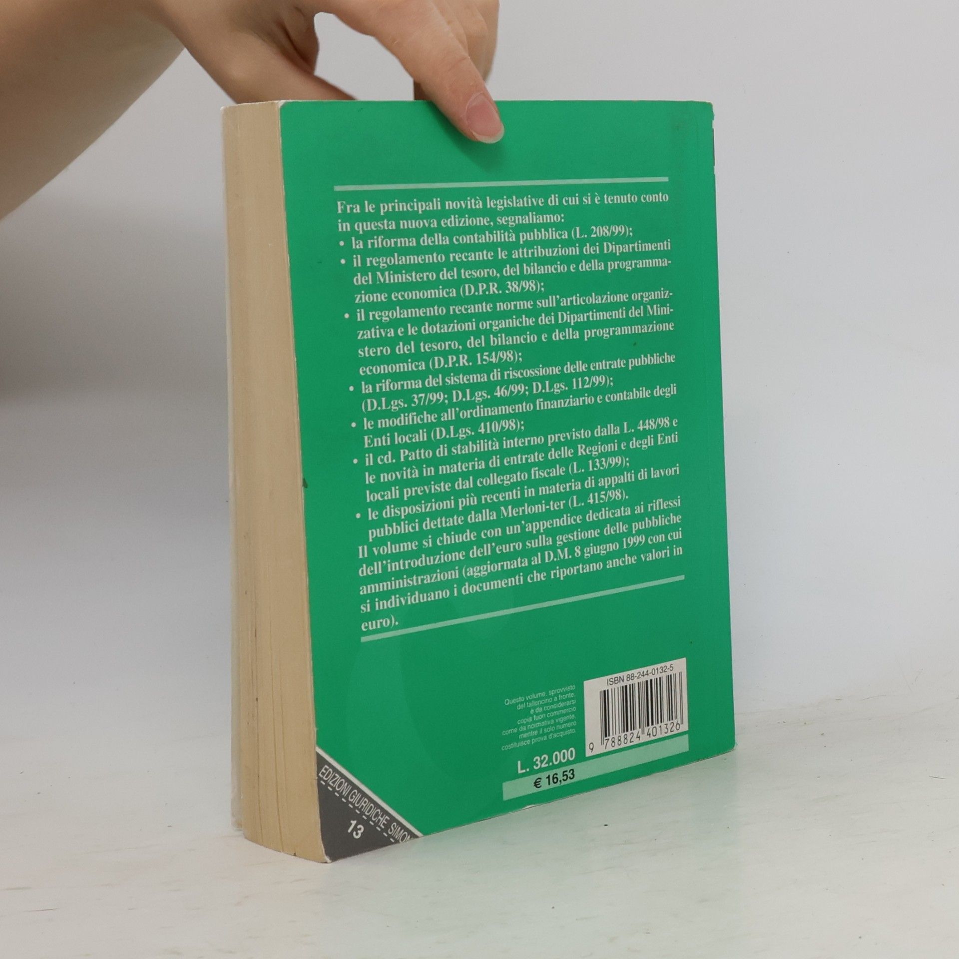 Contabilità di Stato e degli enti pubblici (Manuali giuridici)