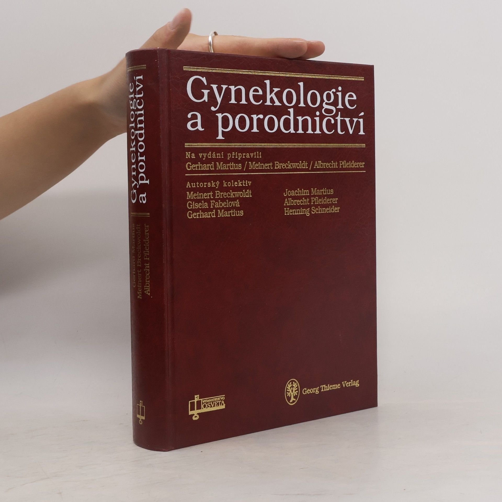 Albrecht Pfleiderer Gynekologie a porodnictví
