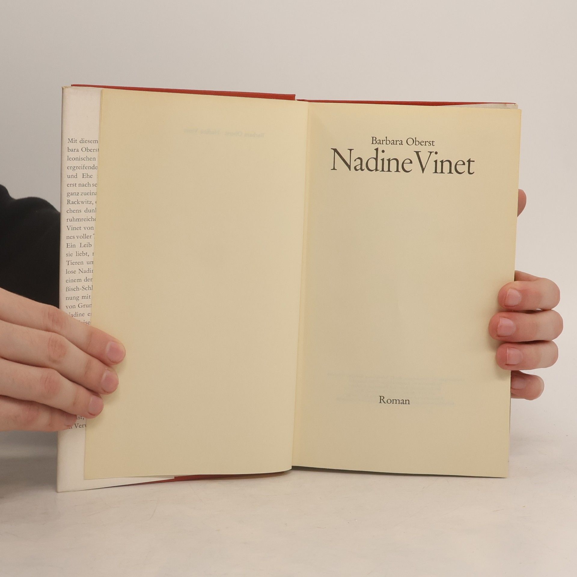 Barbara Oberst Nadine Vinet