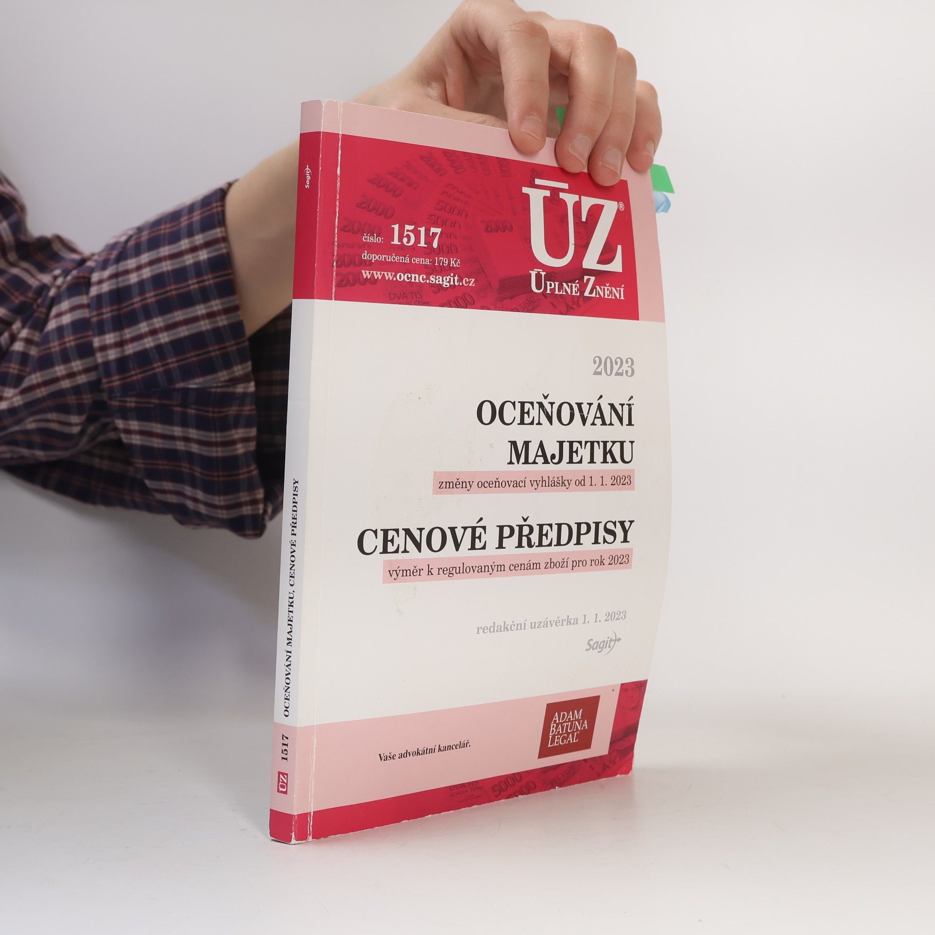 Kolektiv autorů ÚZ. Oceňování majetku. Cenové předpisy