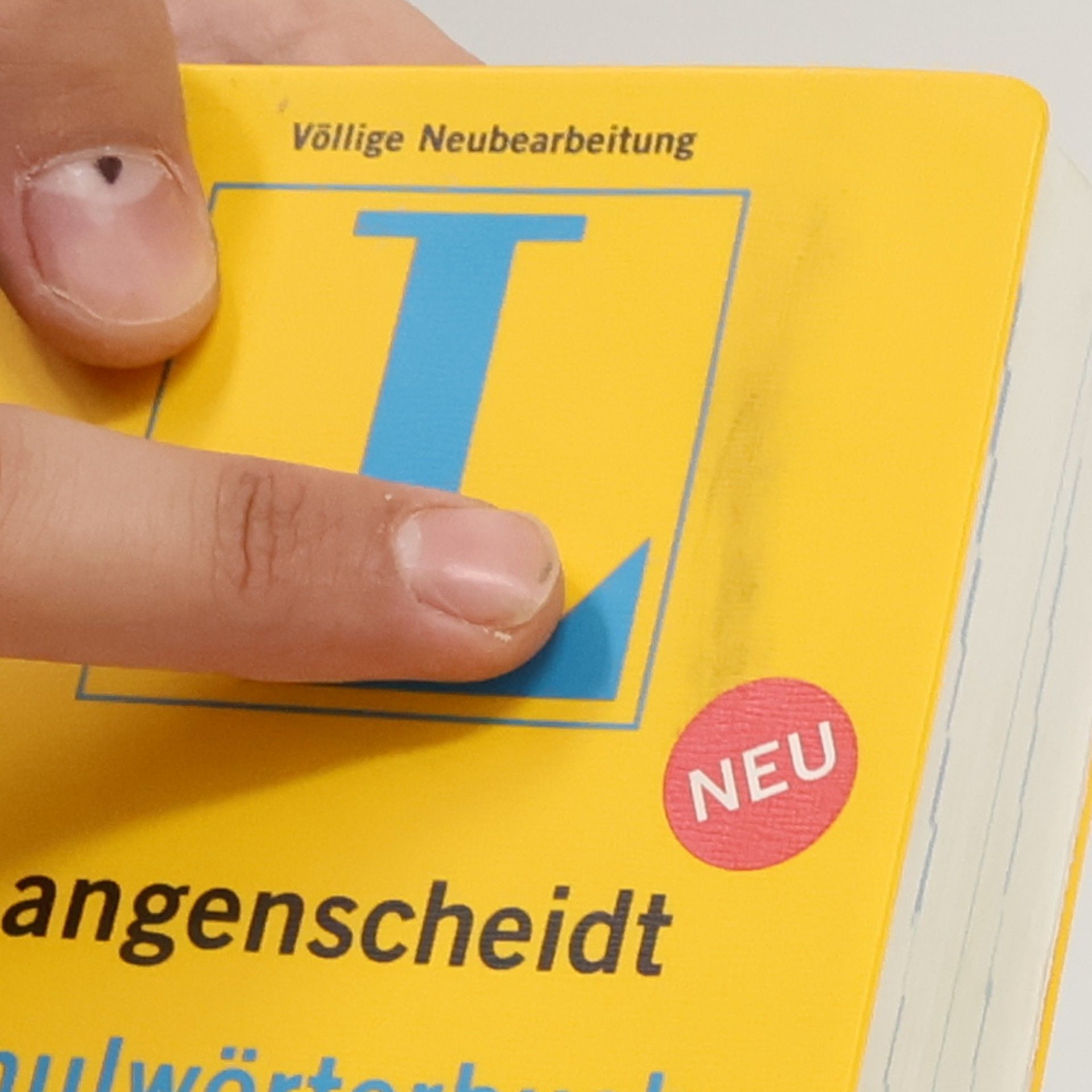 Various authors Langenscheidt: Schulwörterbuch Englisch