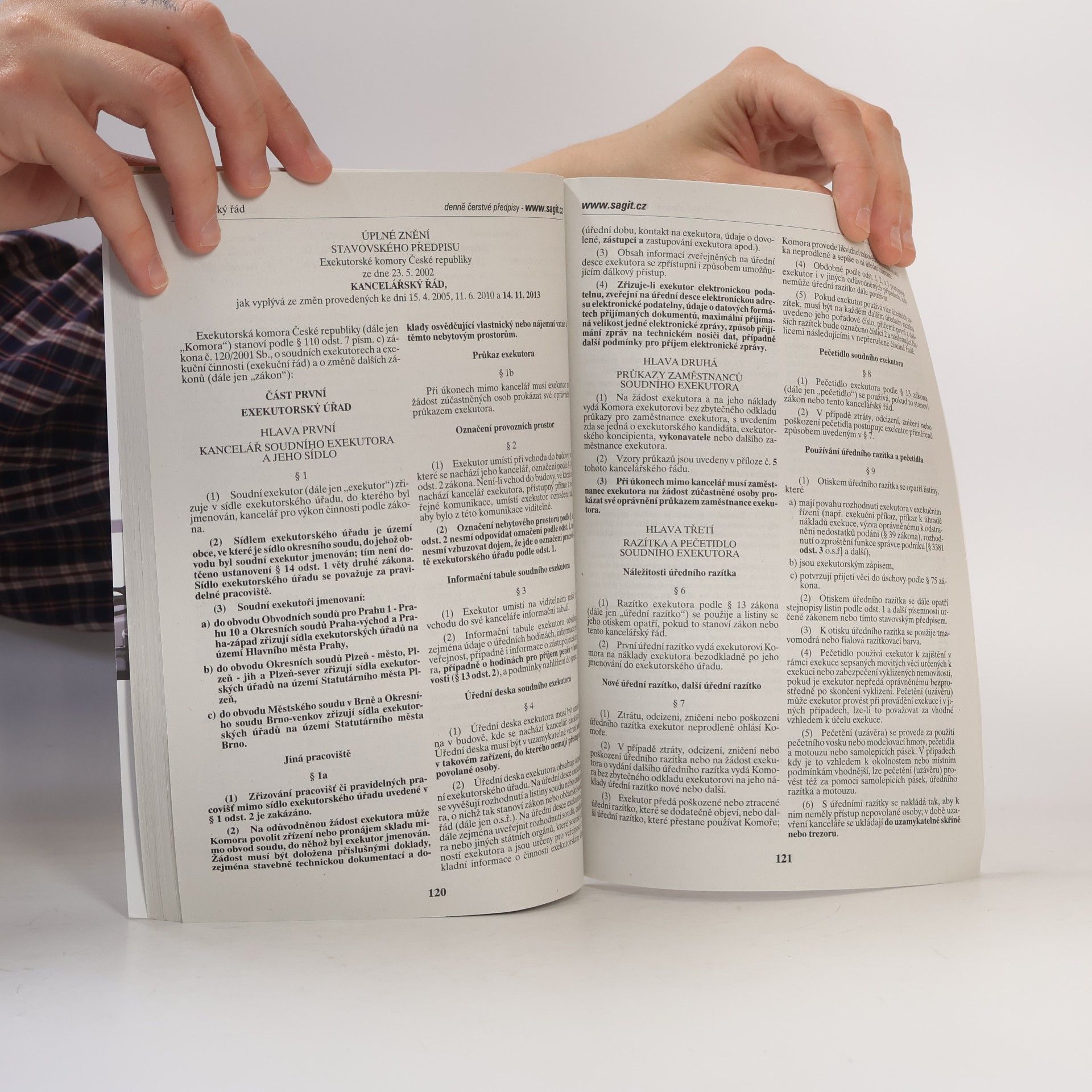 Various authors Exekuční řád