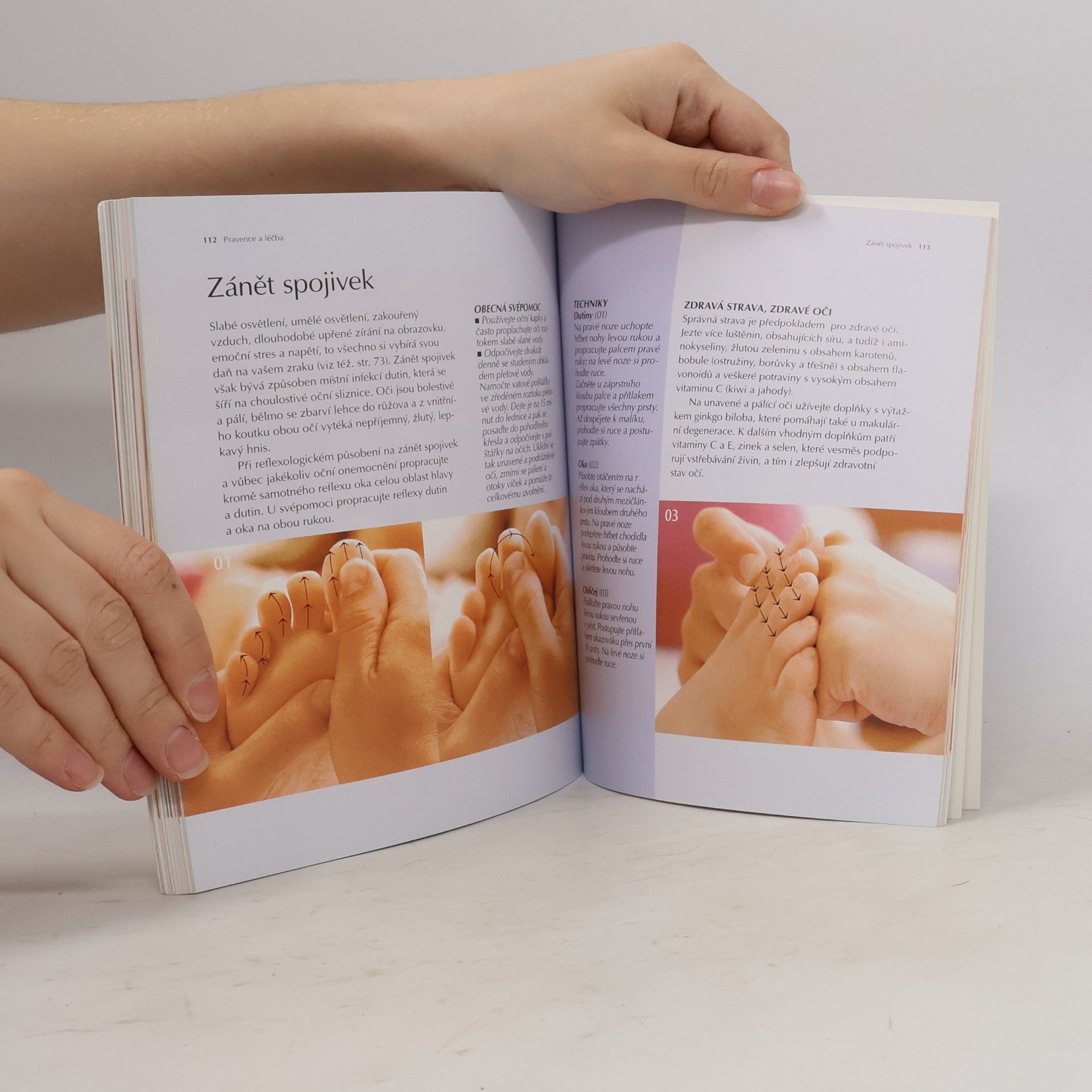 Ann Gillanders Reflexologie. Praktický obrazový průvodce