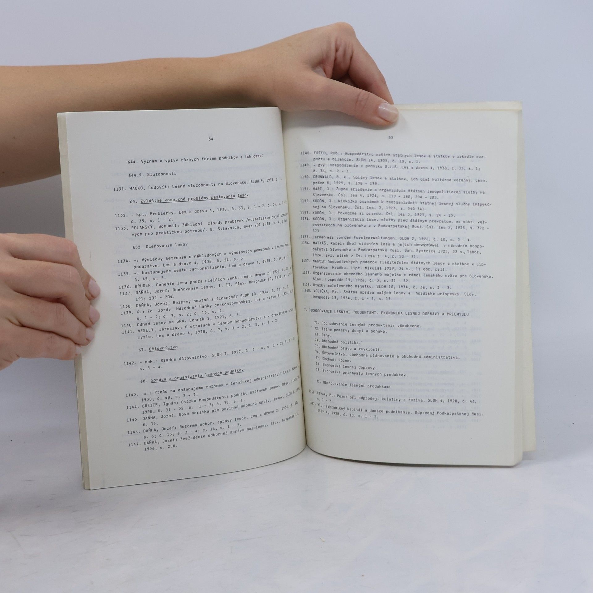 Miloš Jurkovič Slovenská lesnícka bibliografia za roky 1918-1938