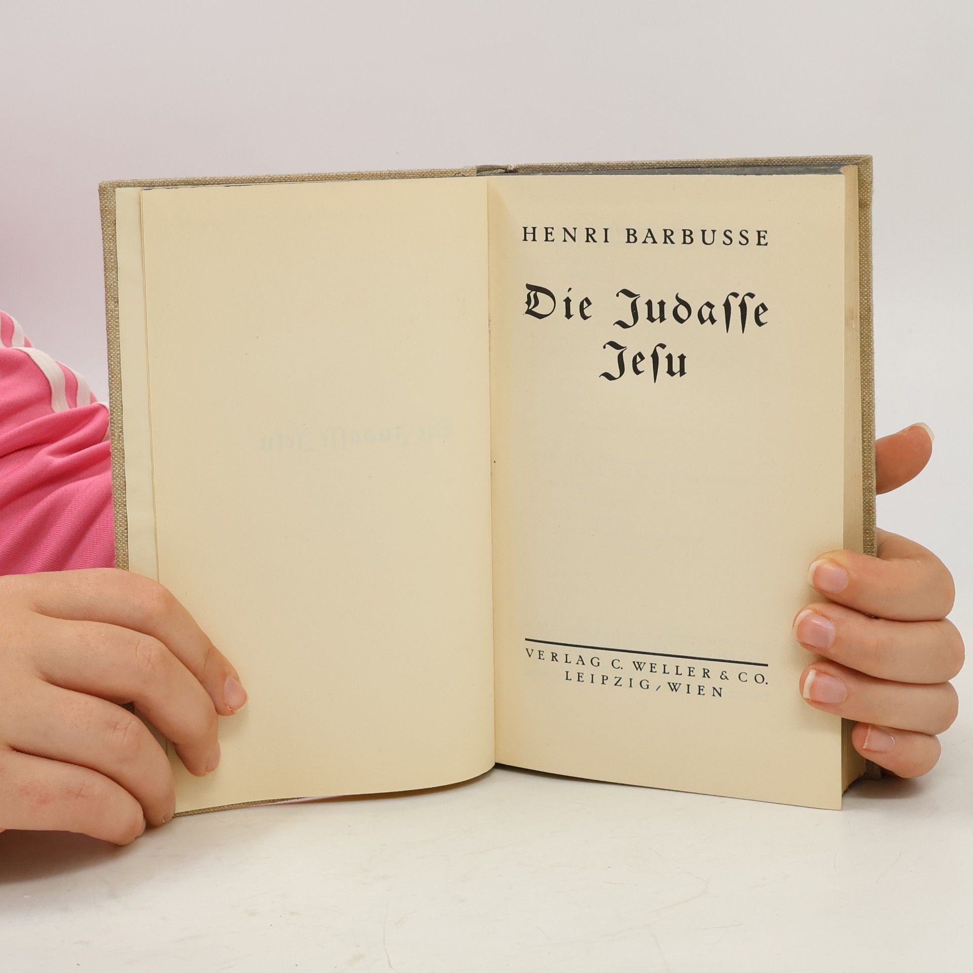 Henri Barbusse Die Judasse Jesu