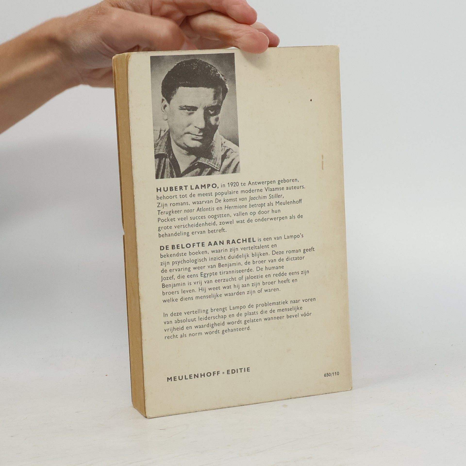 Hubert Lampo De belofte aan Rachel