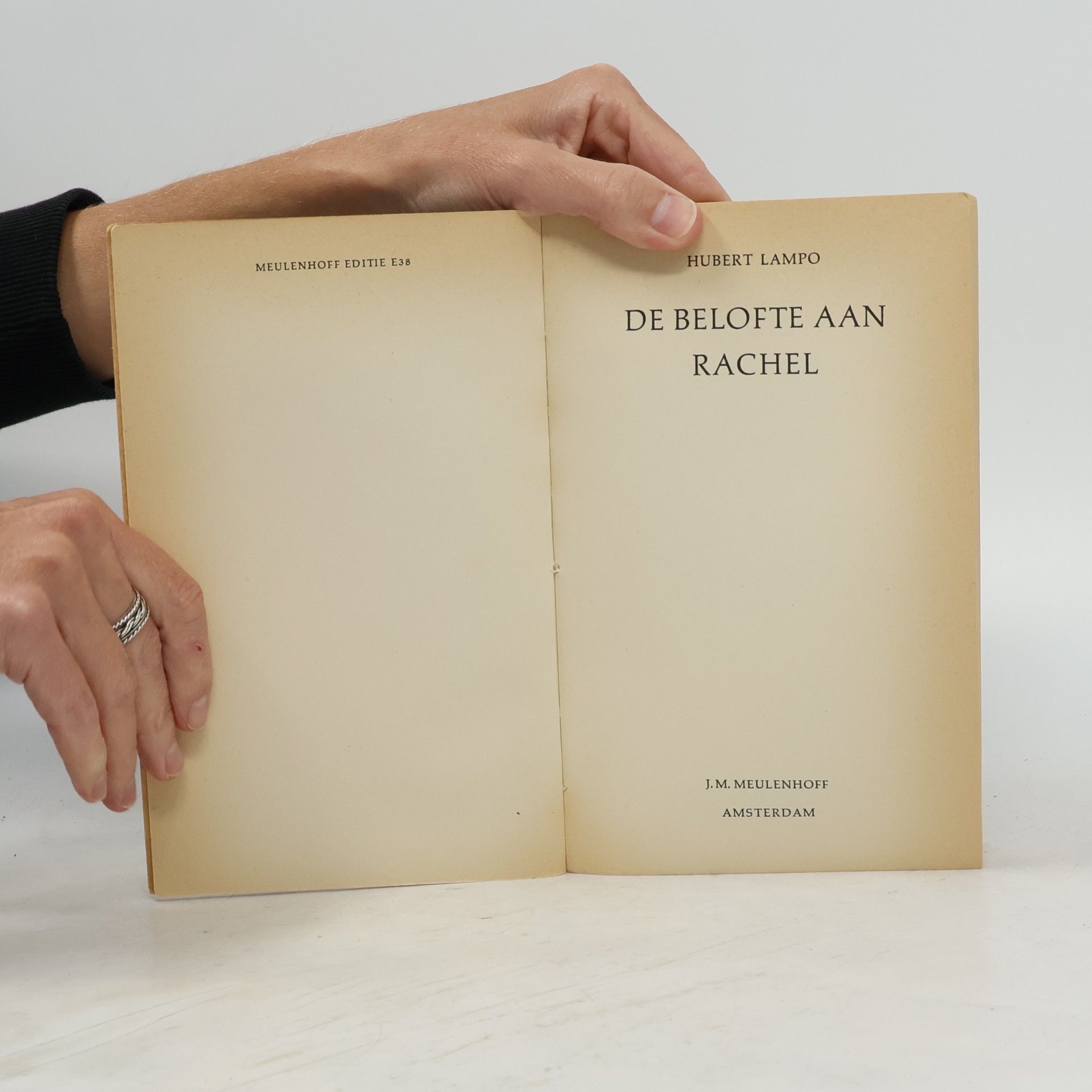 Hubert Lampo De belofte aan Rachel