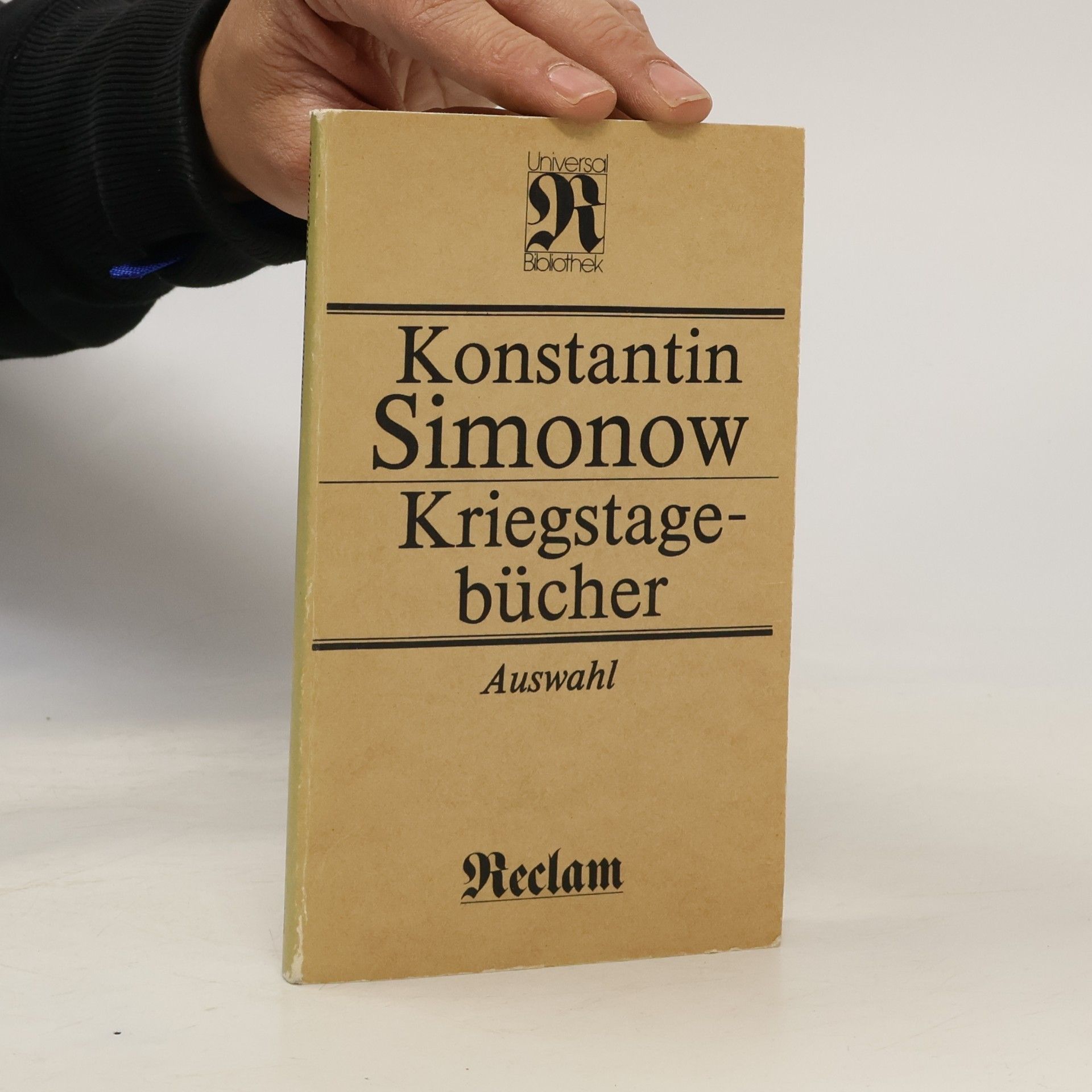 Konstantin Simonow Kriegstagebücher
