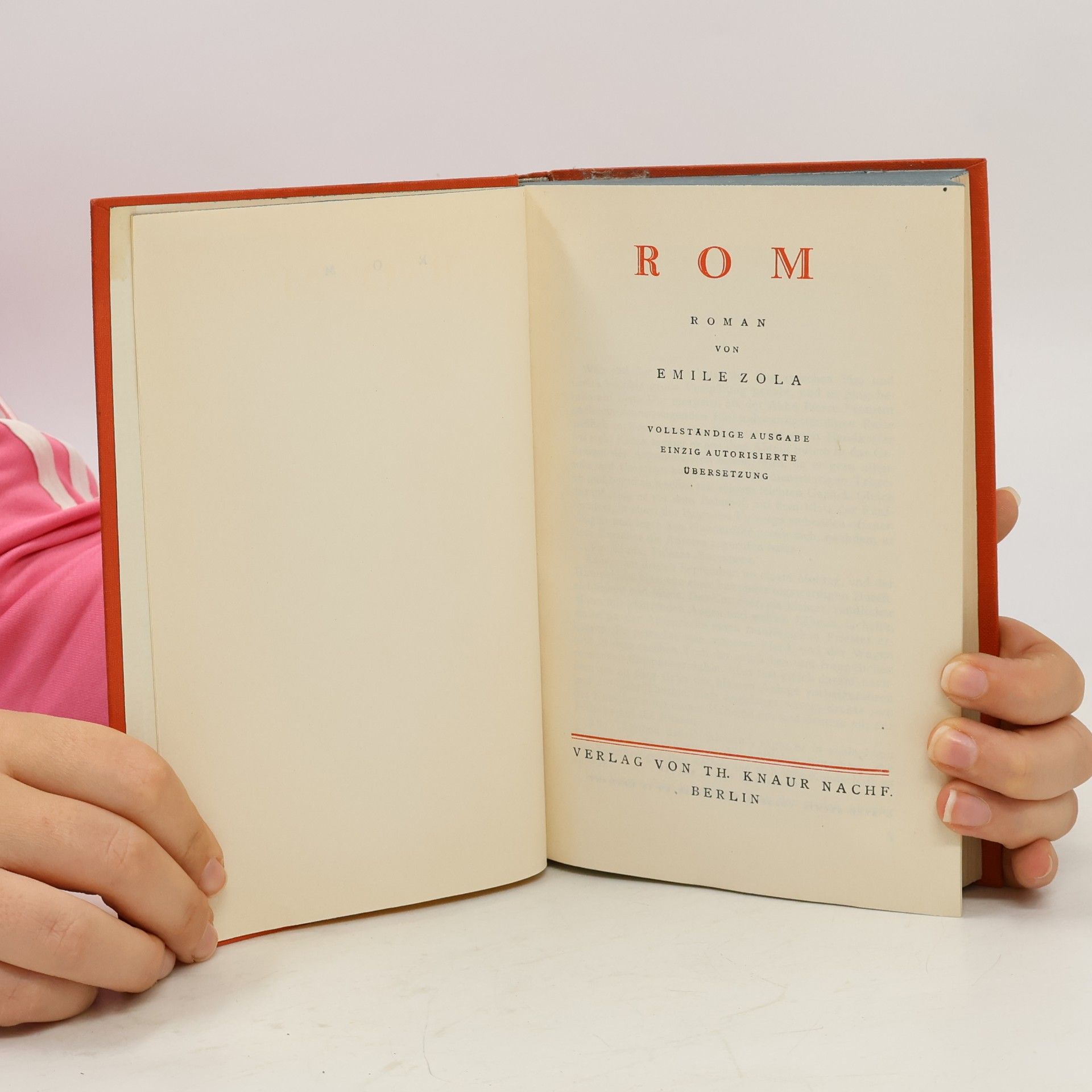Émile Zola Rom