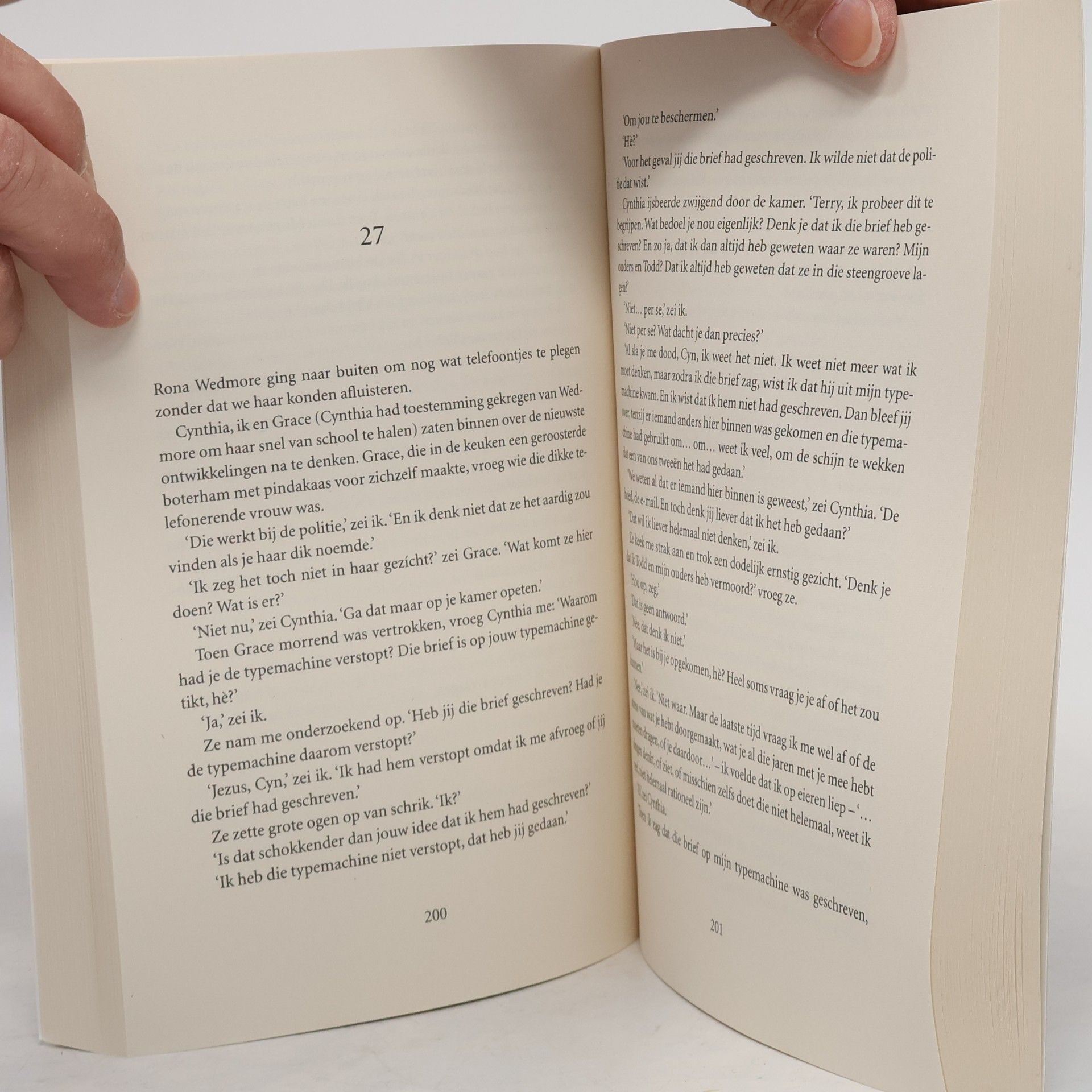 Linwood Barclay Zonder een woord