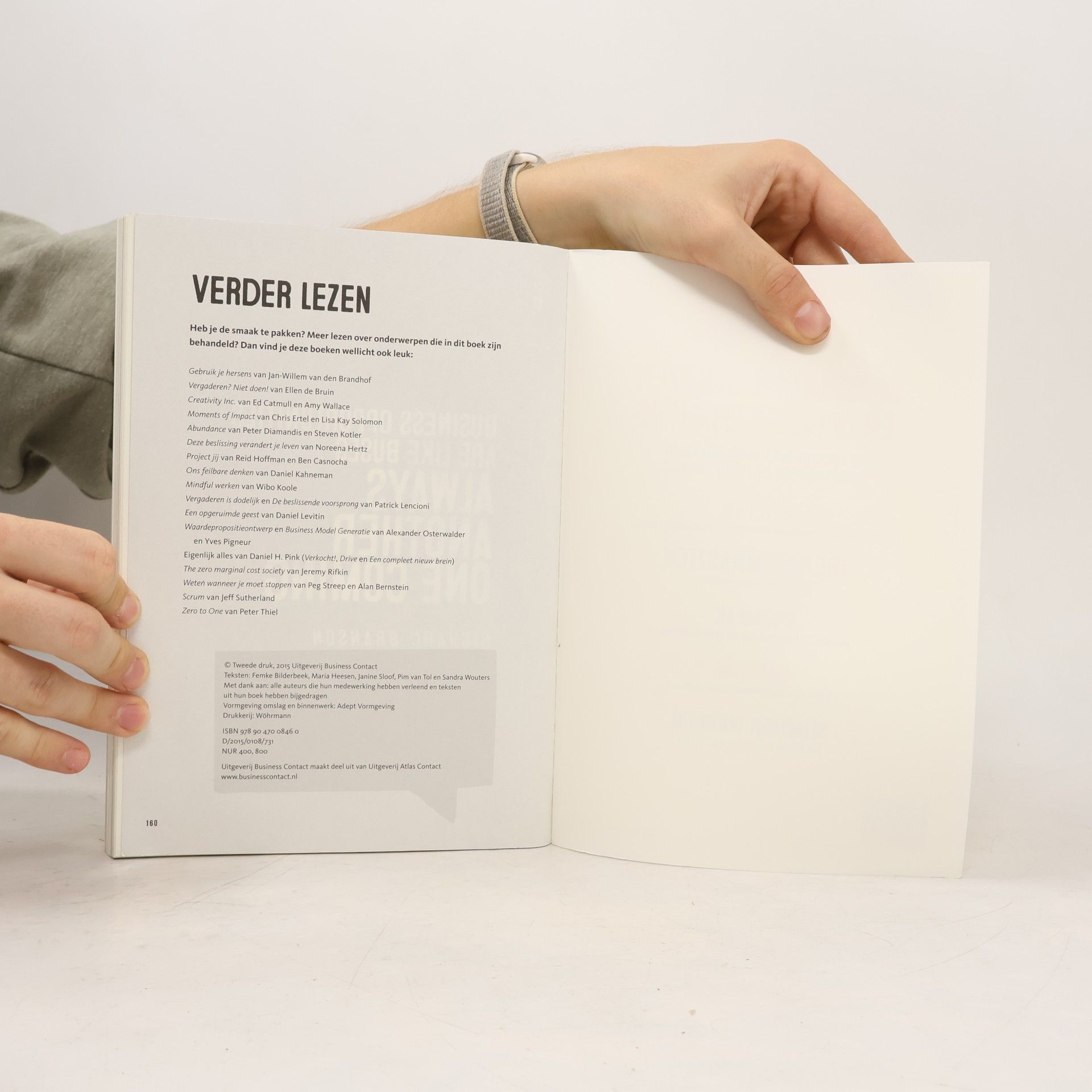 Femke Bilderbeek Het Grote Vakantieboek voor Managers