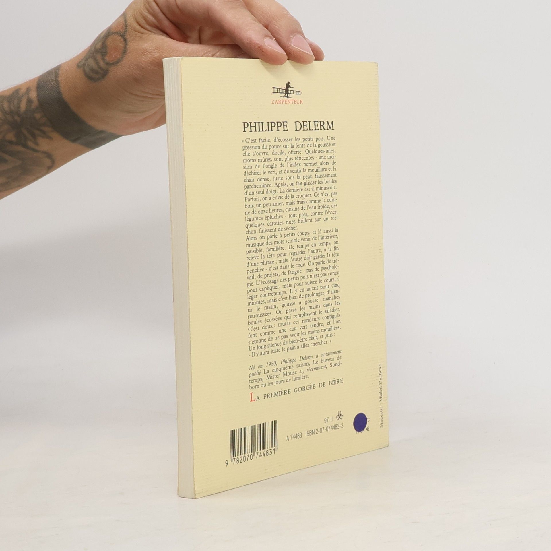 Philippe Delerm La Première Gorgée de bière et autres plaisirs minuscules : récits