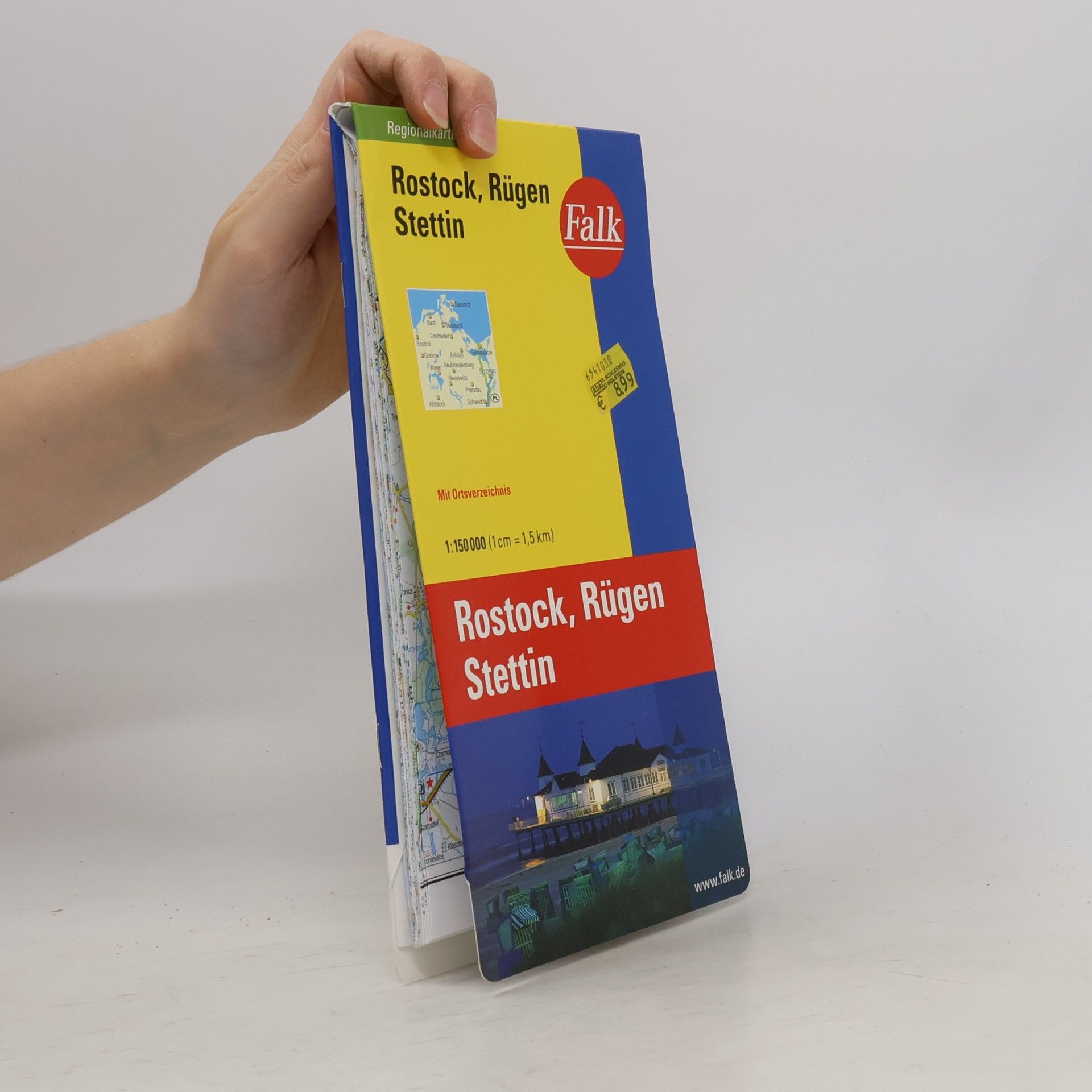 Autorenkollektiv Falk Plan Rostock, Rügen, Stettin