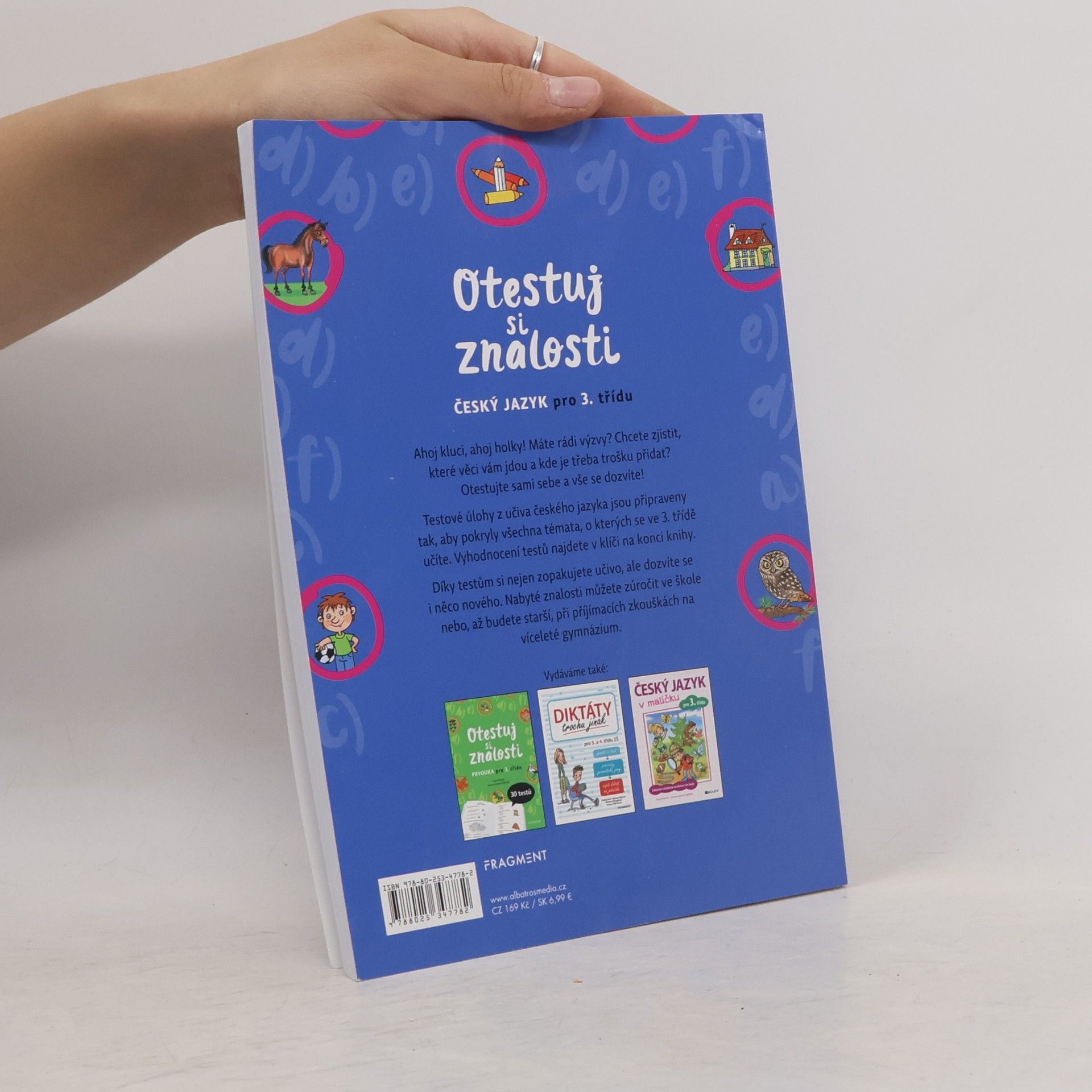 Antonín Šplíchal Otestuj si znalosti : český jazyk pro 3. třídu