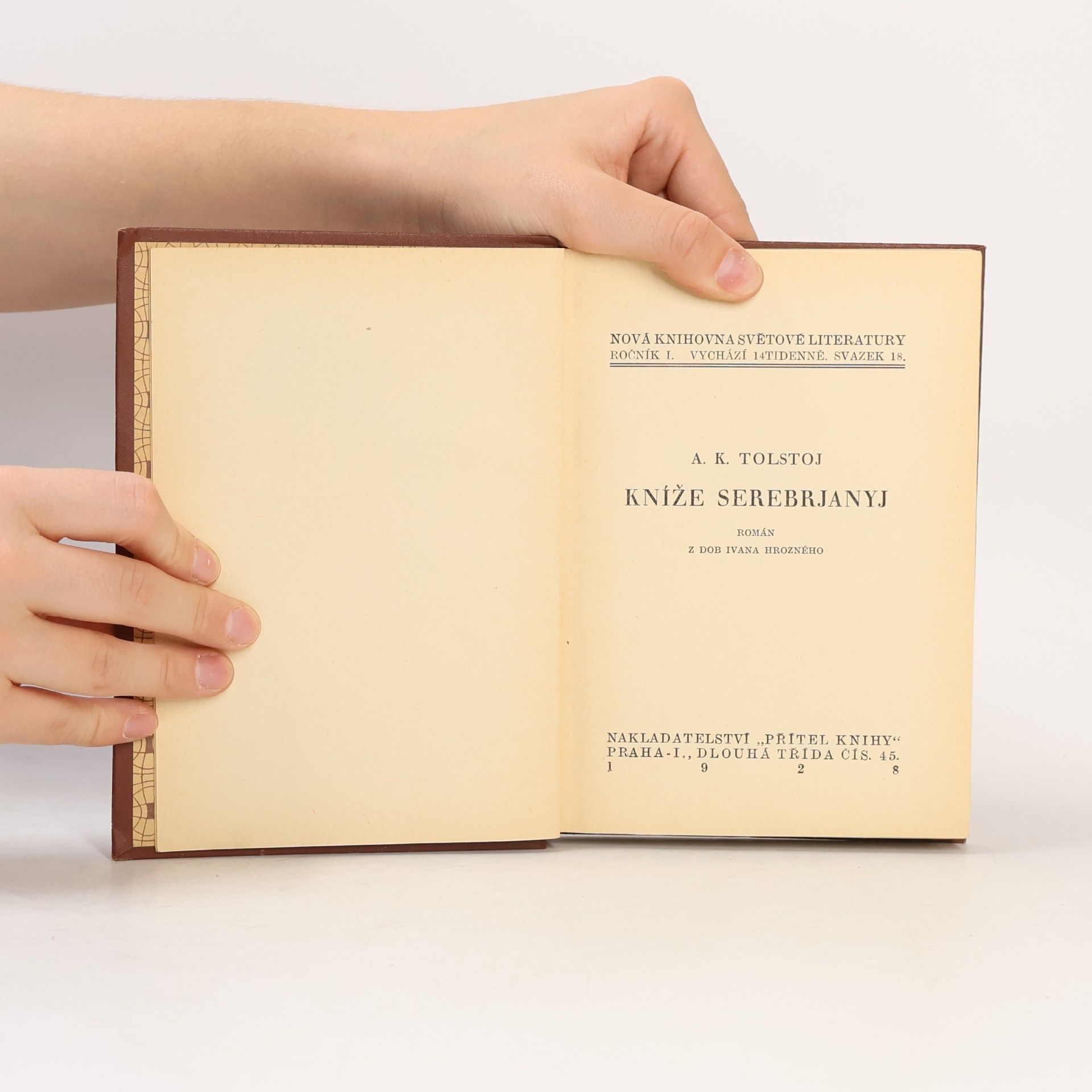 Alexei Konstantinowitsch Tolstoi Kníže Serebrjanyj