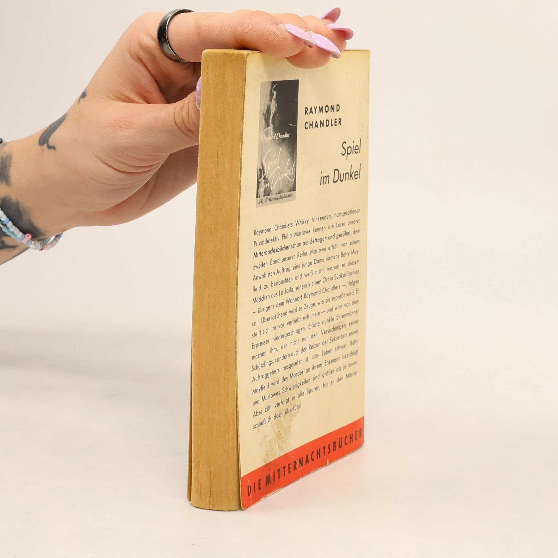 Raymond Chandler Spiel im Dunkel
