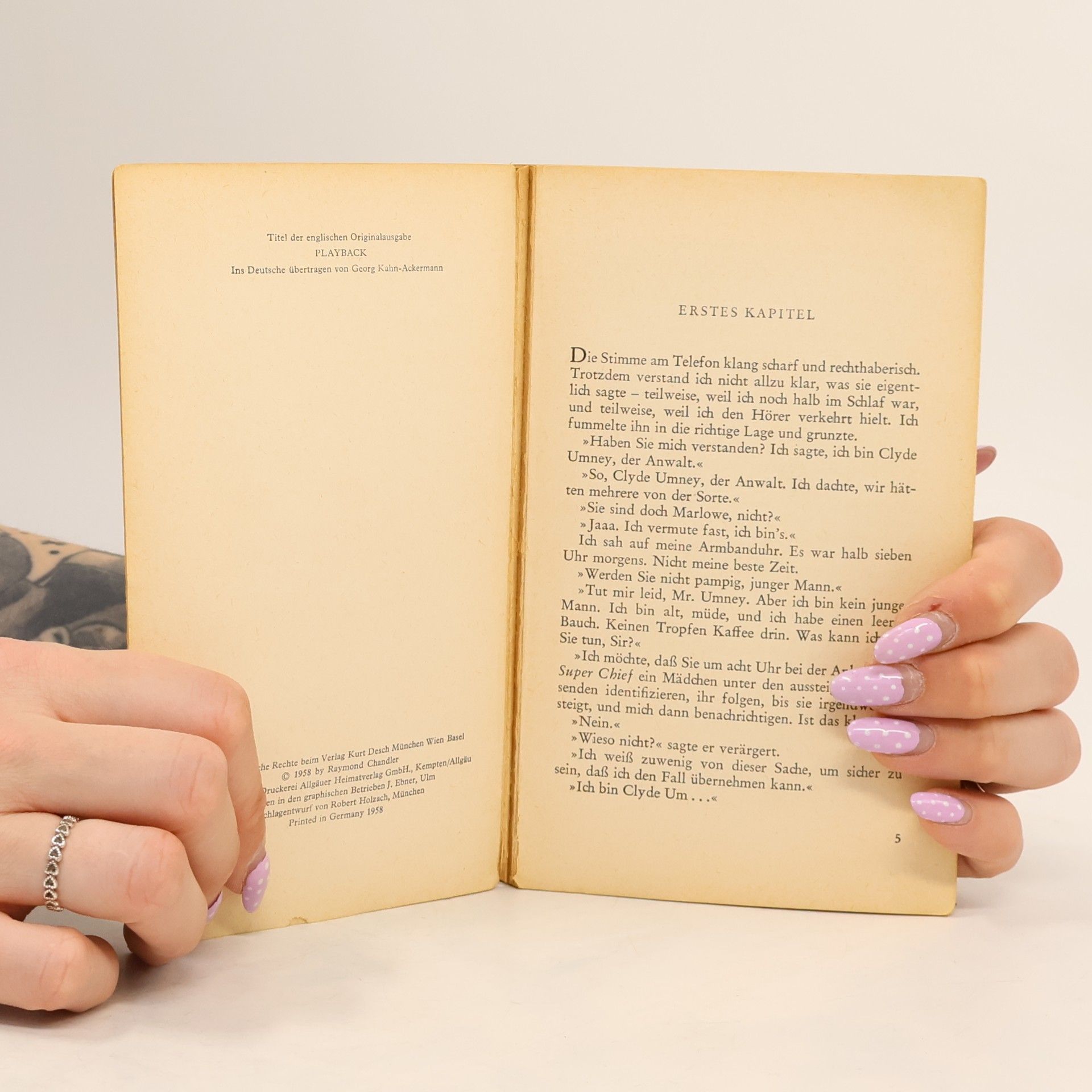 Raymond Chandler Spiel im Dunkel