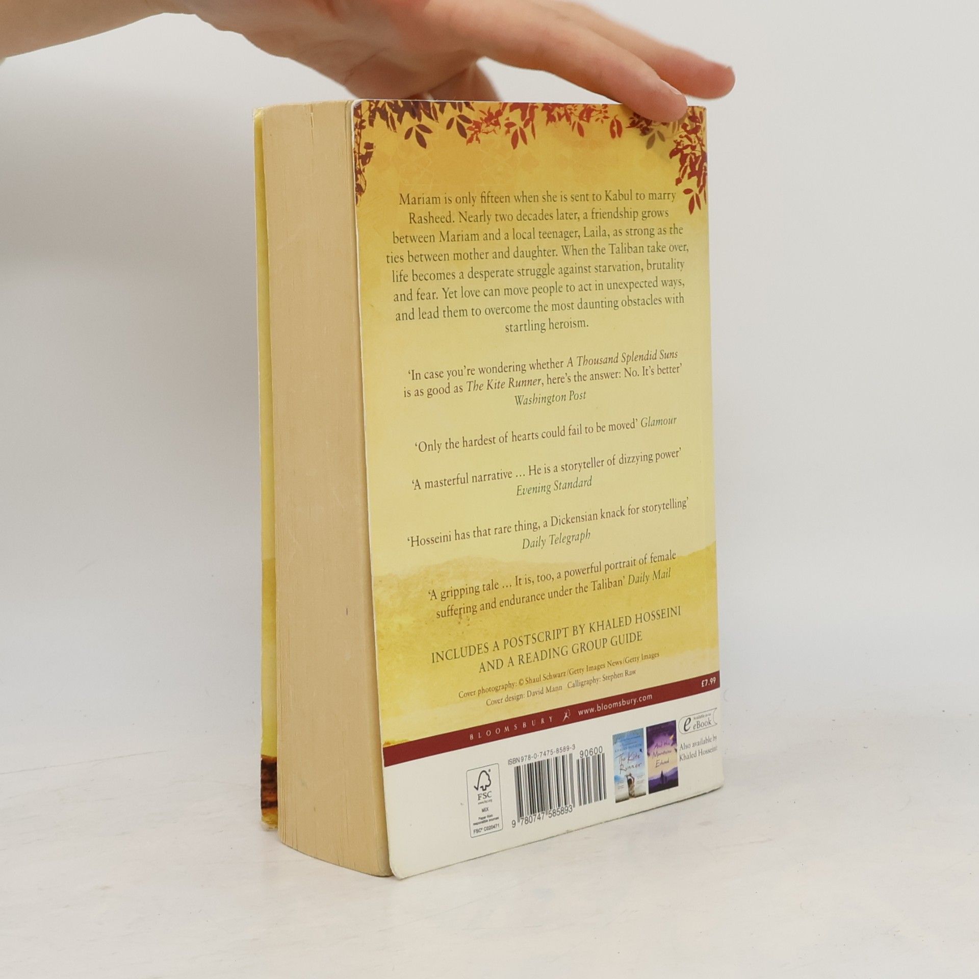 Khaled Hosseini A thousand splendid suns
