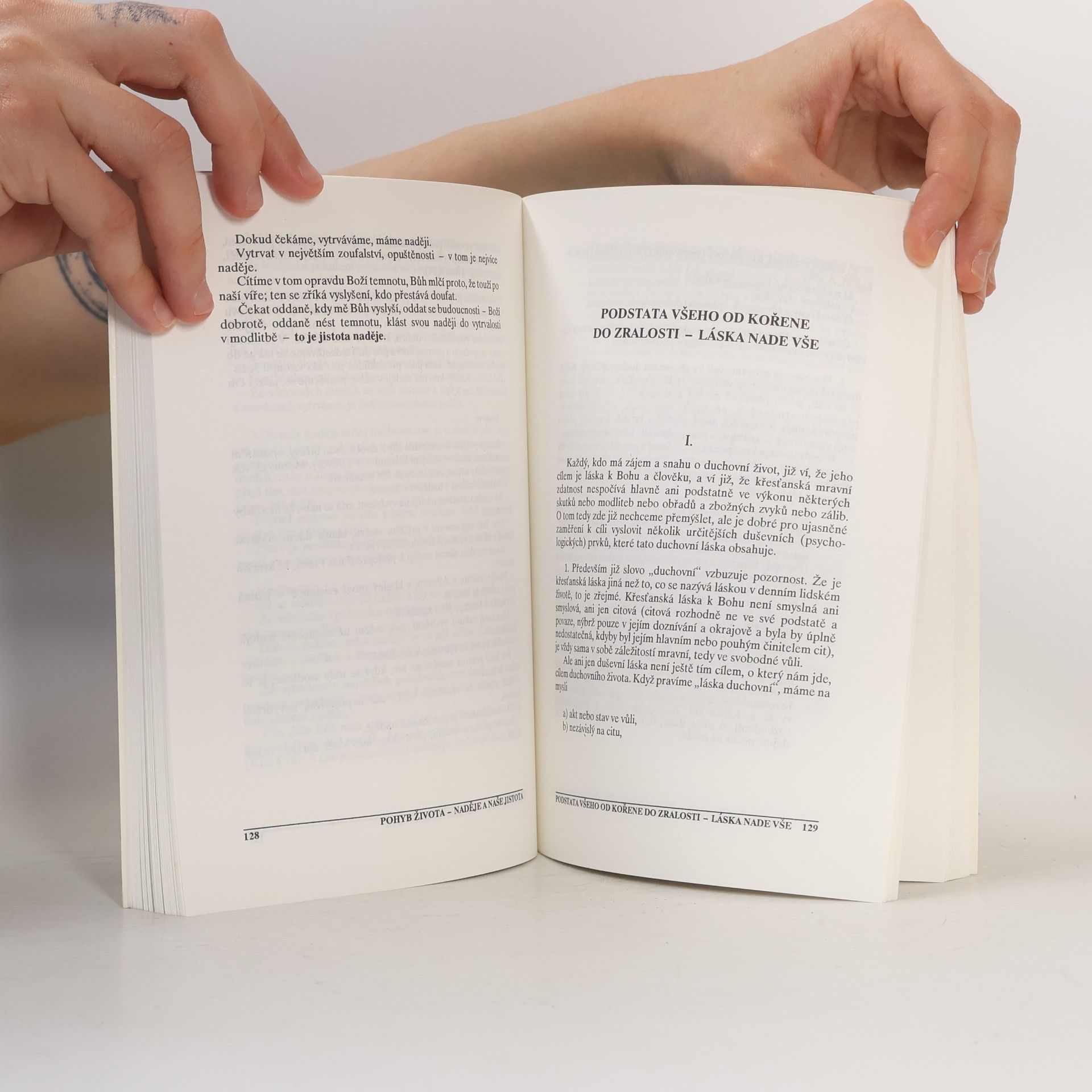 Jan Evangelista Urban Vzrůst ke Kristu. Díl 1, Stavební prvky duchovního života