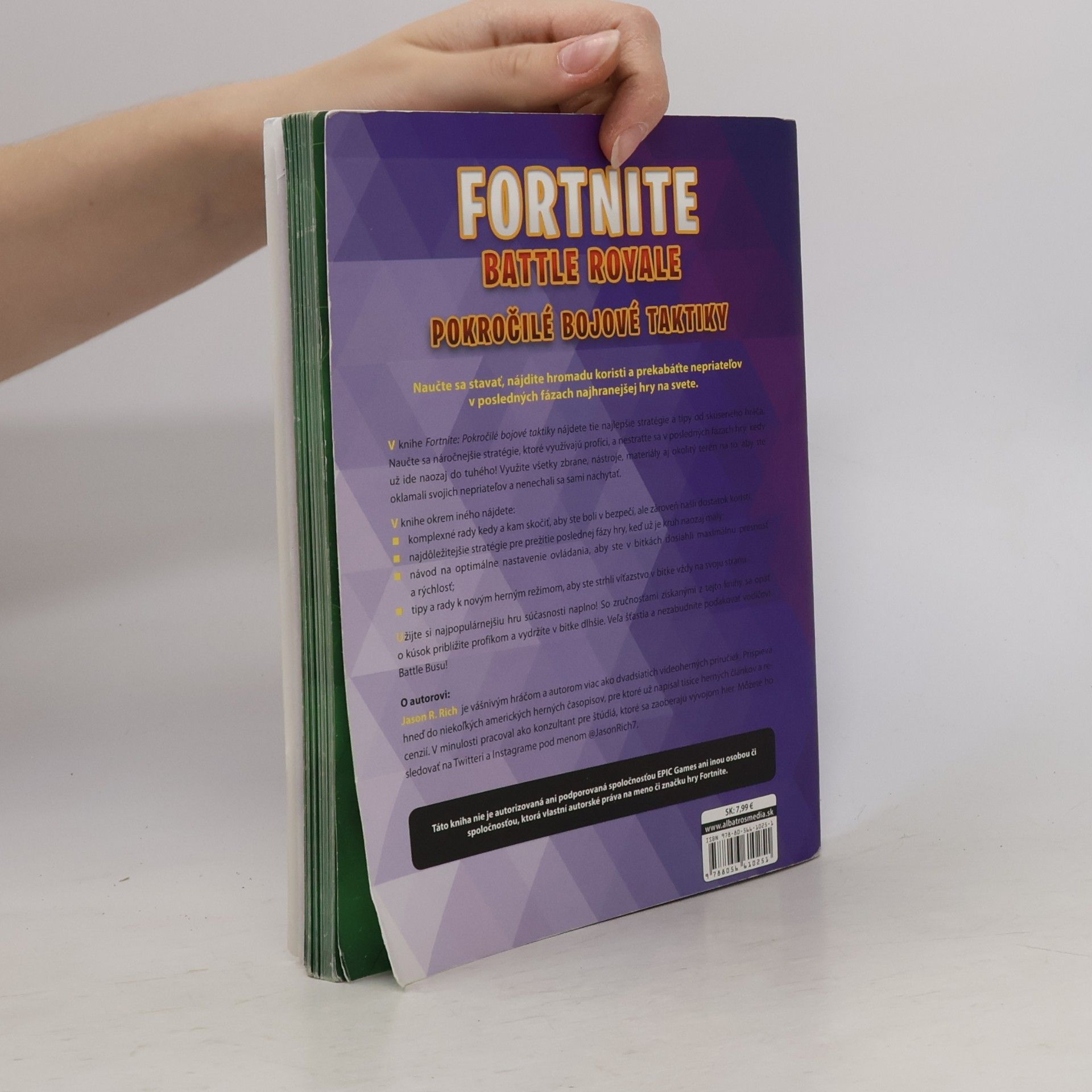 Jason R. Rich Fortnite Battle Royale. Pokročilé bojové taktiky