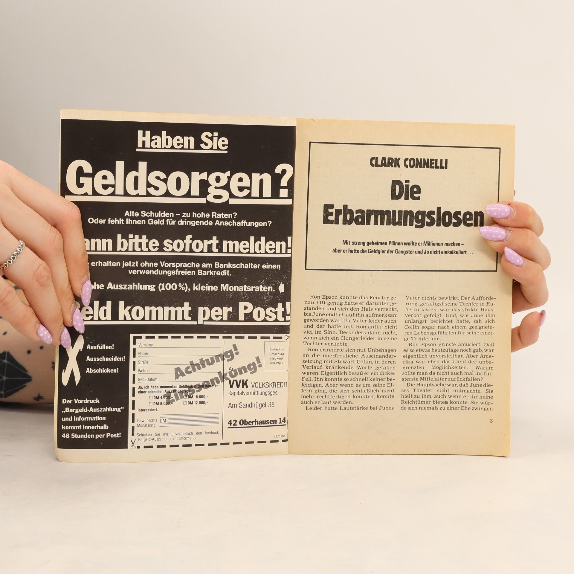 Clark Connelli Kommissar X Sammelband