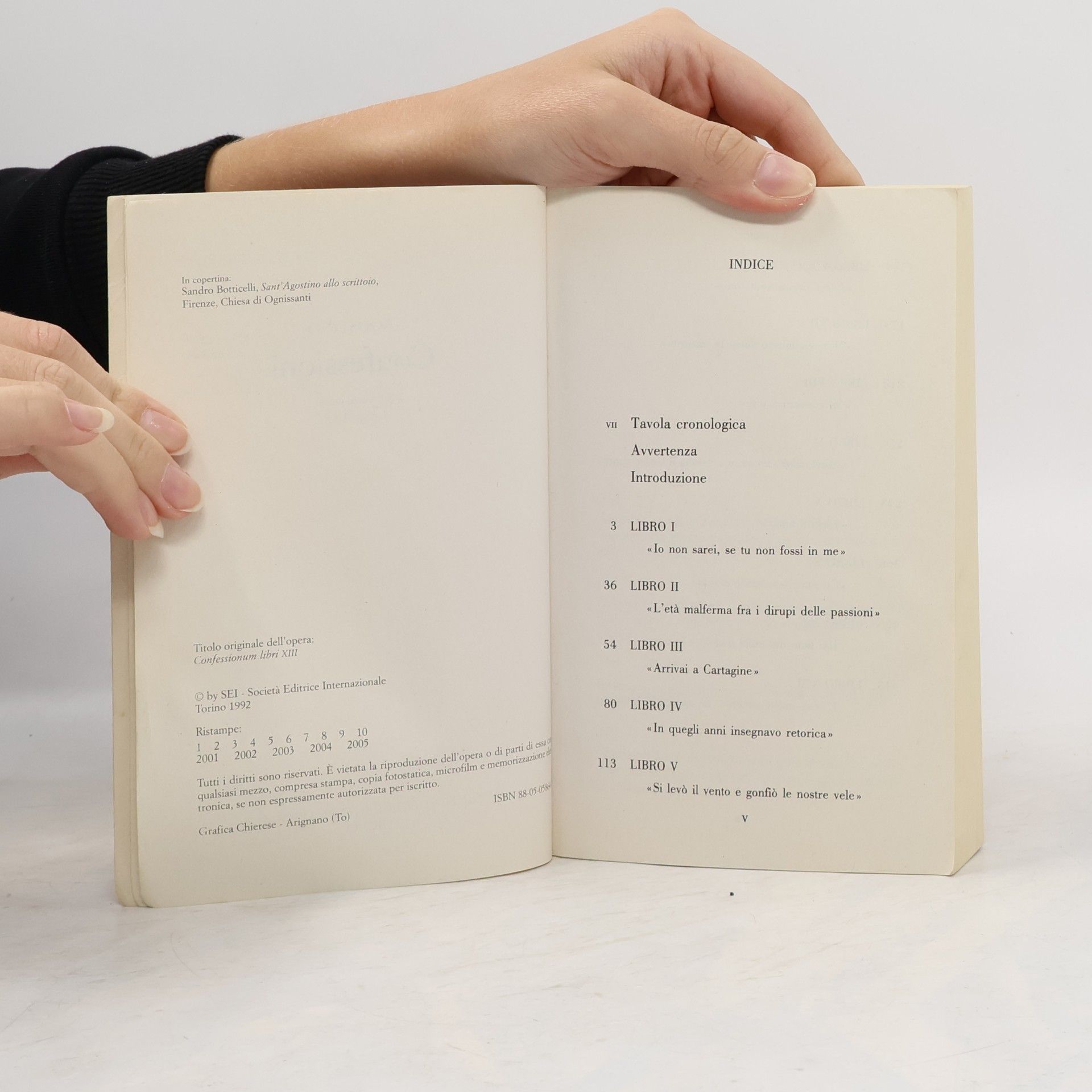 Agostino (sant') Universale reprint: Le confessioni