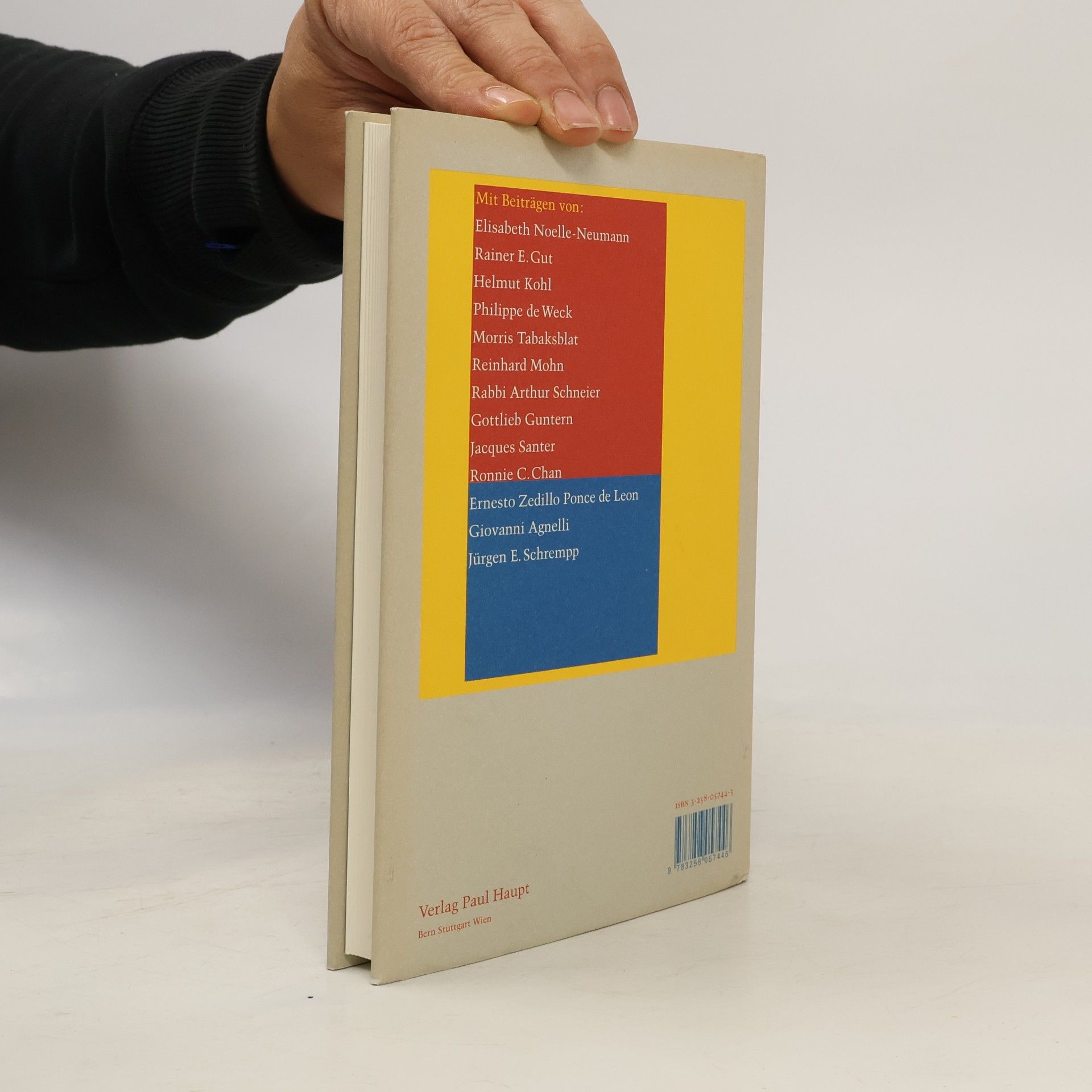 Fritz Leutwiler Unternehmer, Markt und Gesellschaft