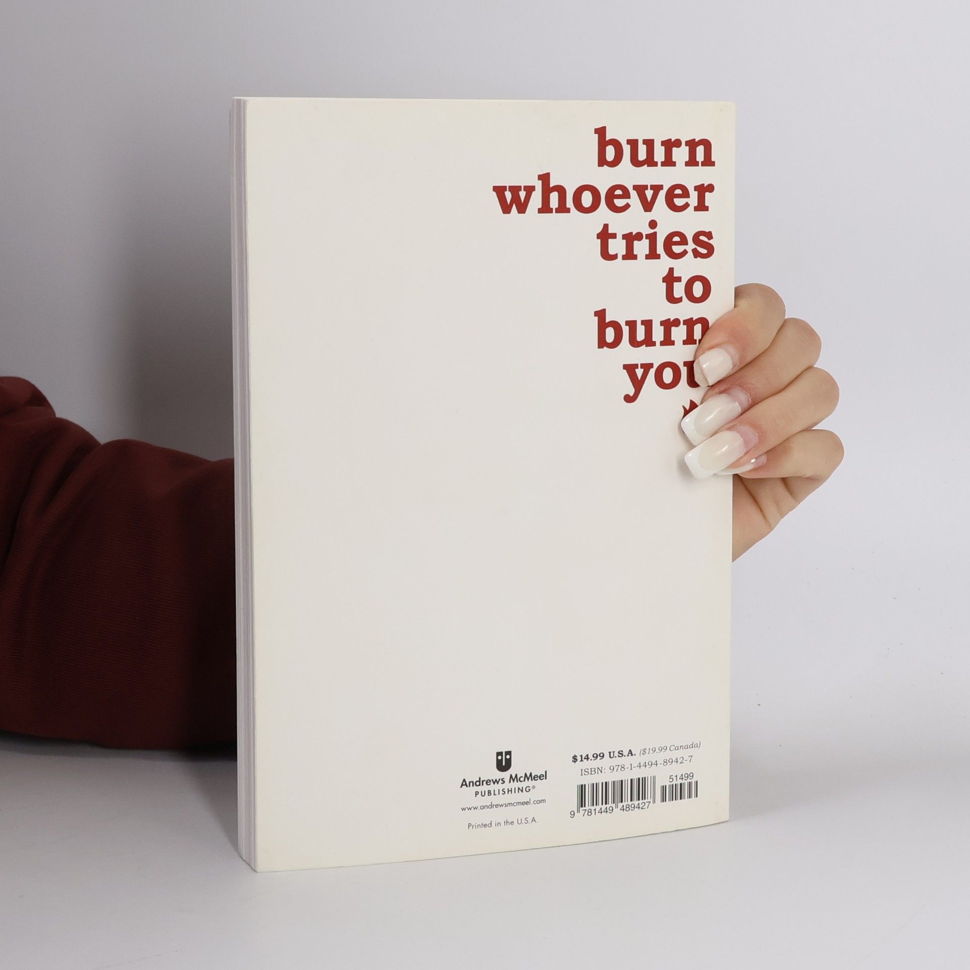 Amanda Lovelace The witch doesn't burn in this one