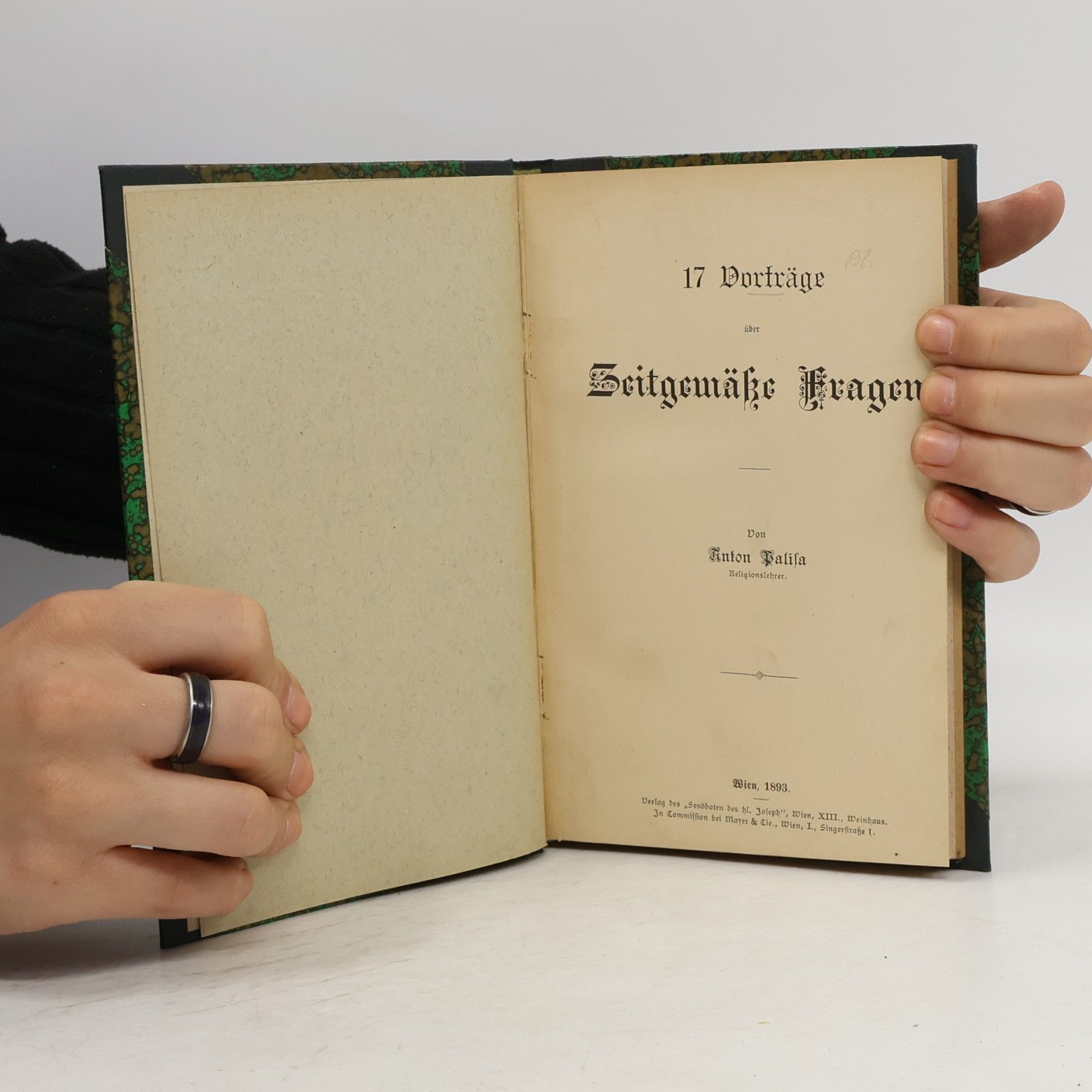 Anton Palisa 17 Vorträge