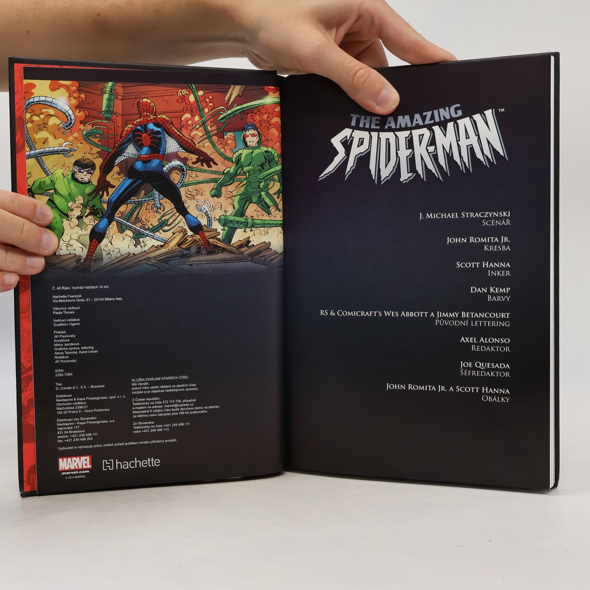 J. Michael Straczynski The Amazing Spider-Man. Odhalení a dokud hvězdy nezhasnou