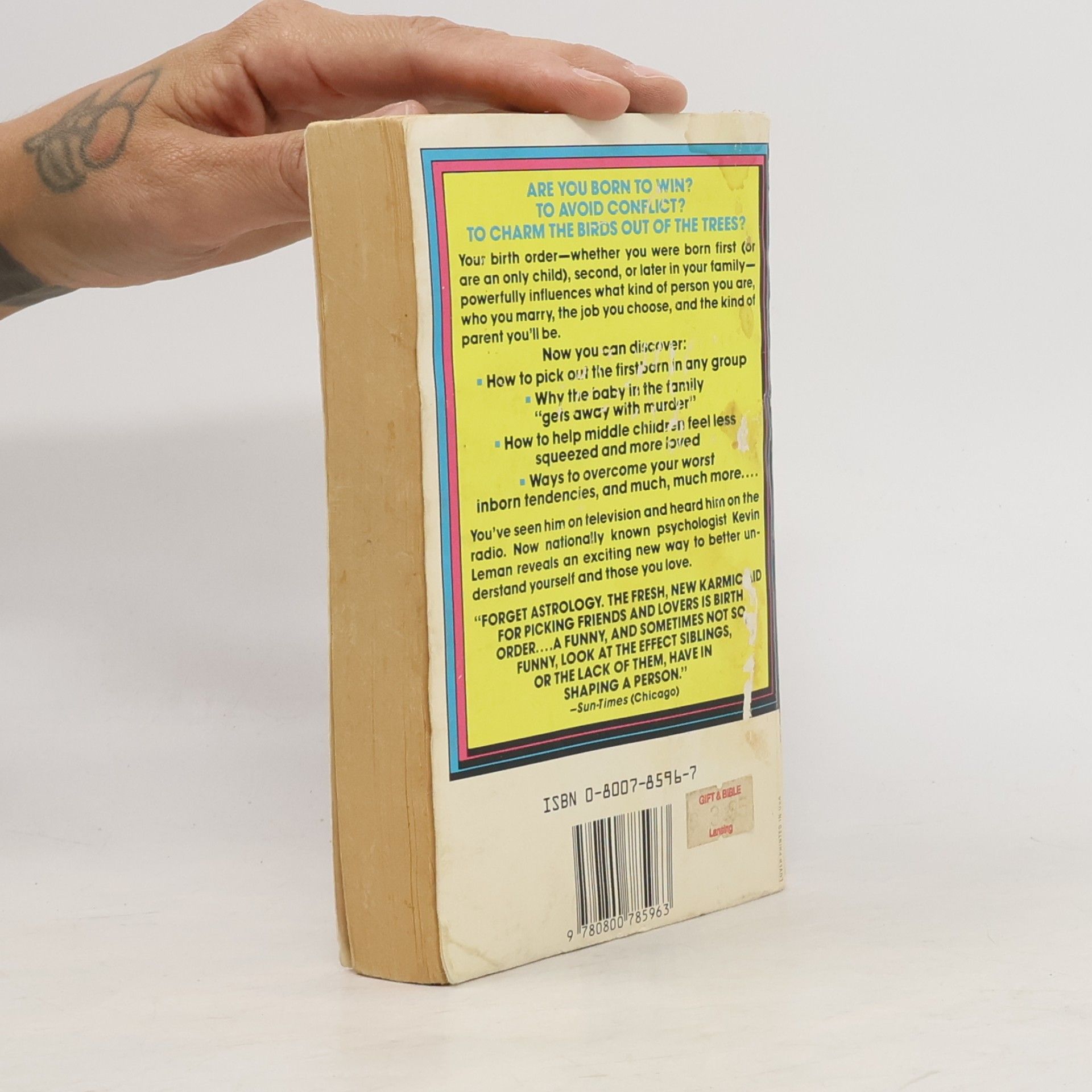 Kevin Leman The Birth Order Book