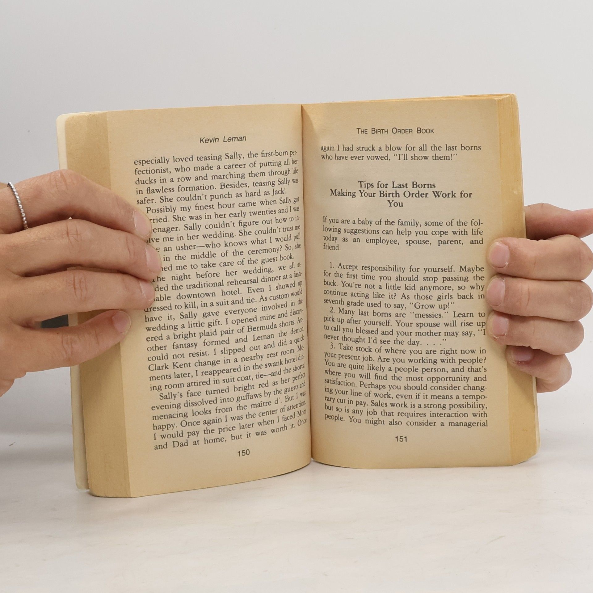 Kevin Leman The Birth Order Book