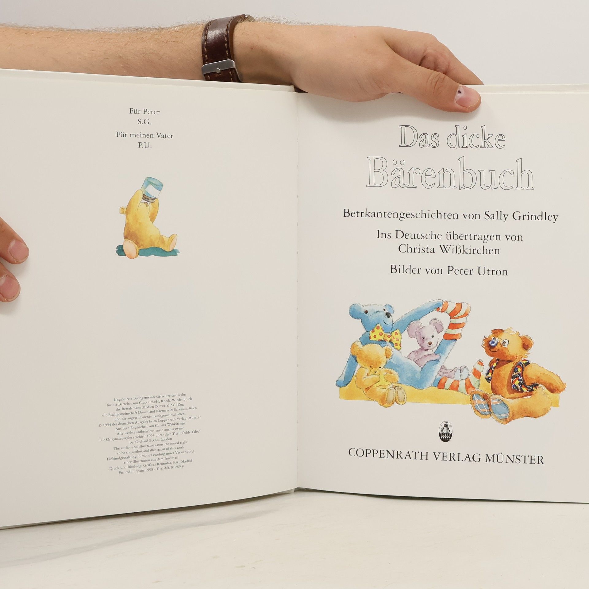 Sally Grindley Das dicke Bärenbuch