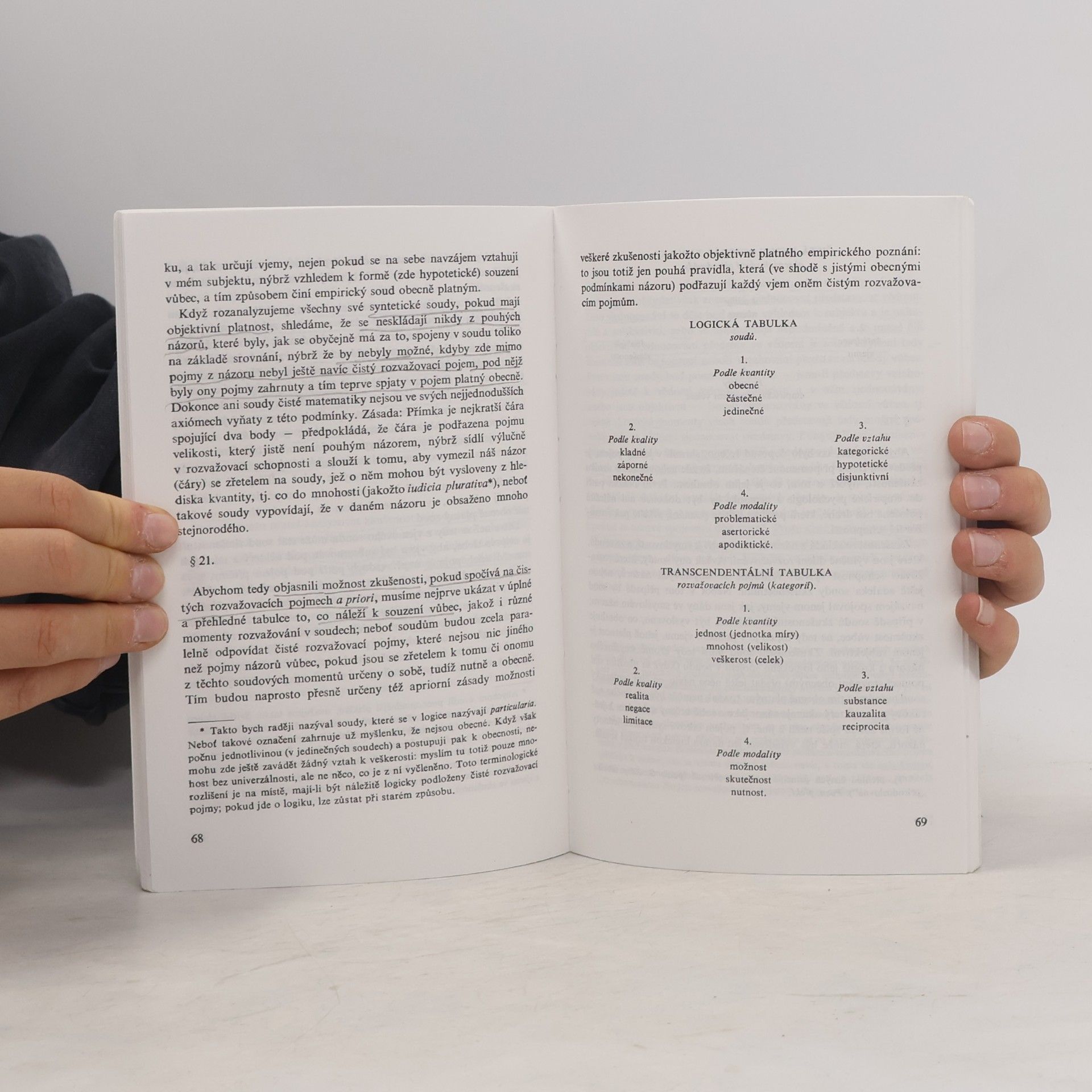 Immanuel Kant Prolegomena ke každé příští metafyzice, jež se bude moci stát vědou